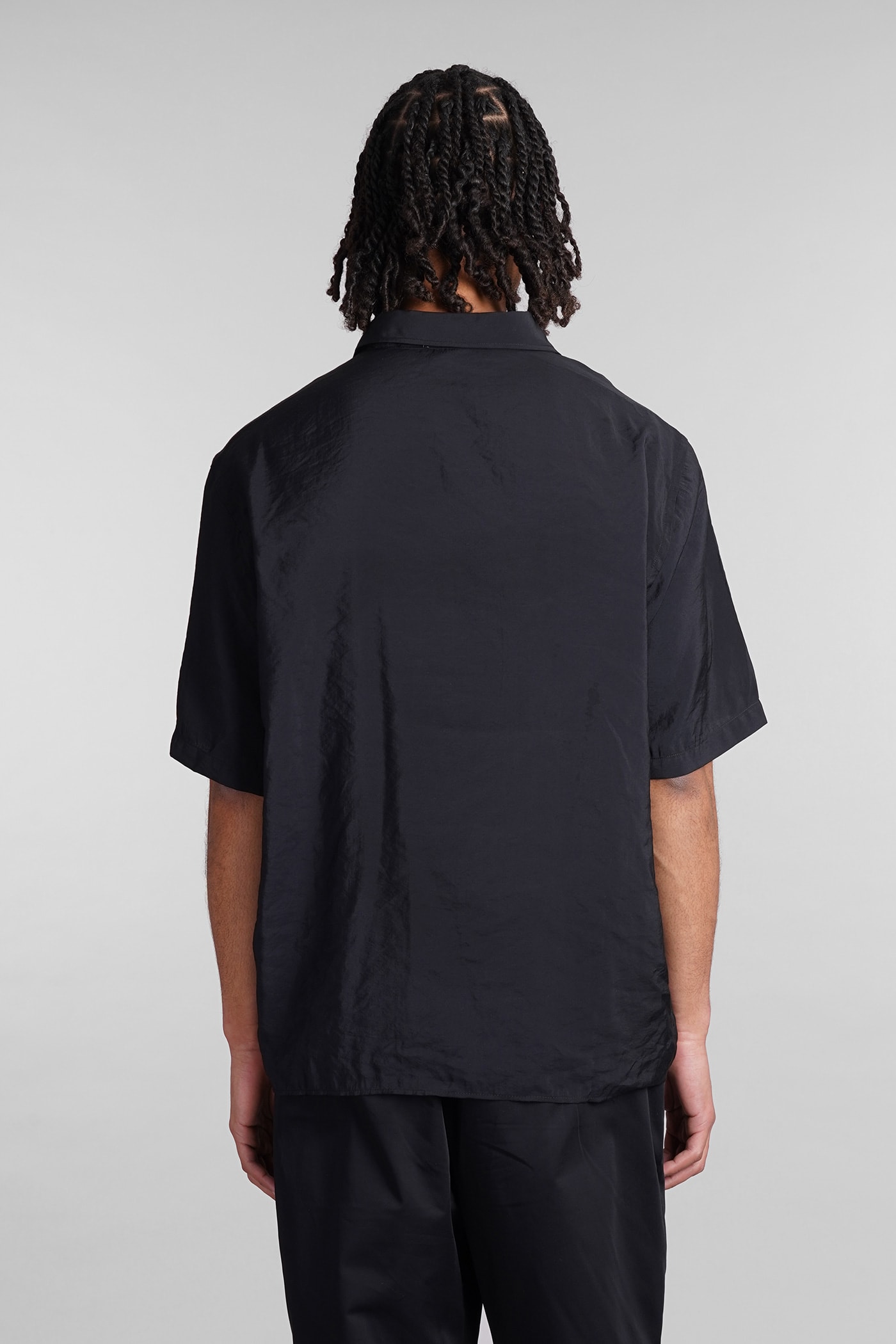 Shop Family First Milano Shirt In Black Paper