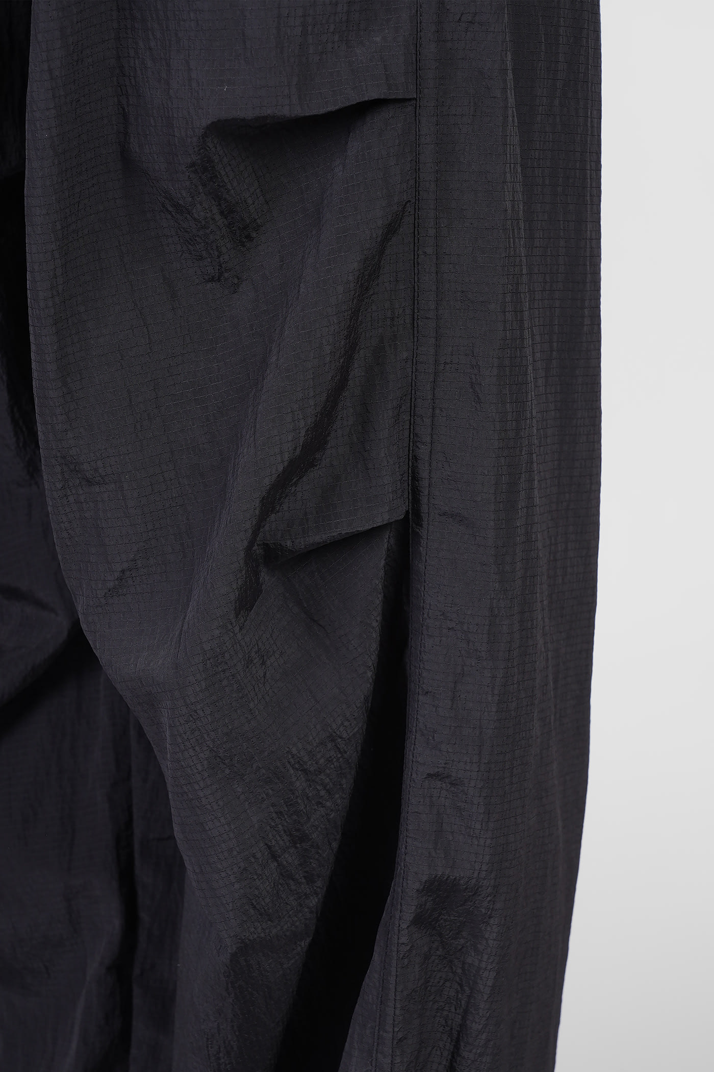 Laneus Pants In Black Polyamide In Black
