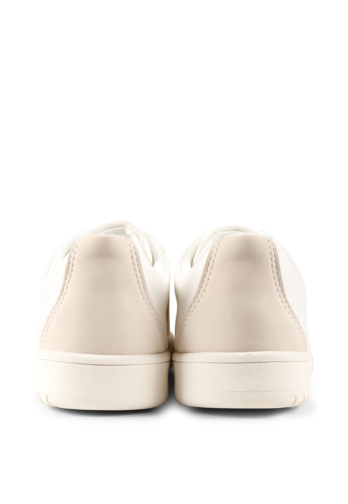 Calvin Klein Ivory Sneakers For Kids With Logo