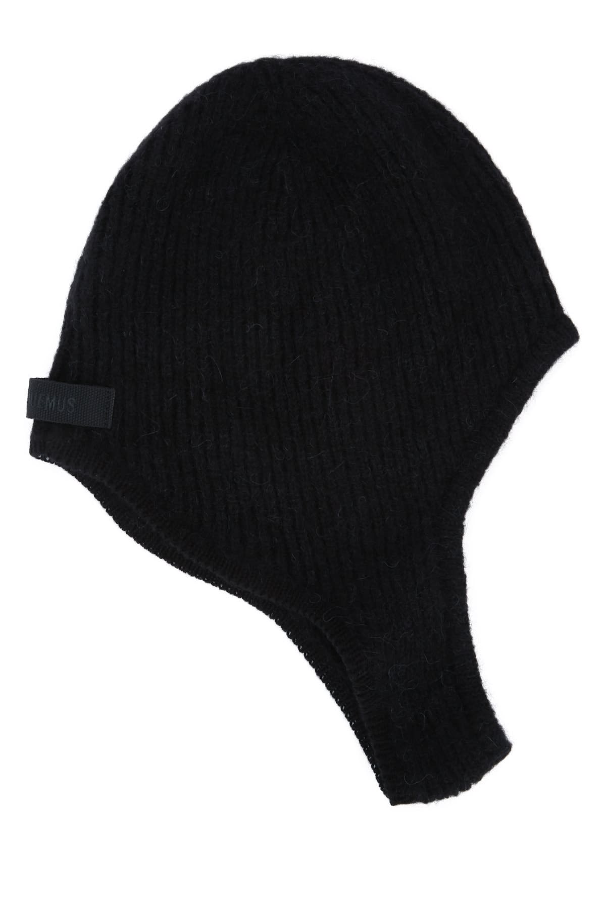Jacquemus La Capuche Gros Grain Alpaca-blend Balaclava In Black