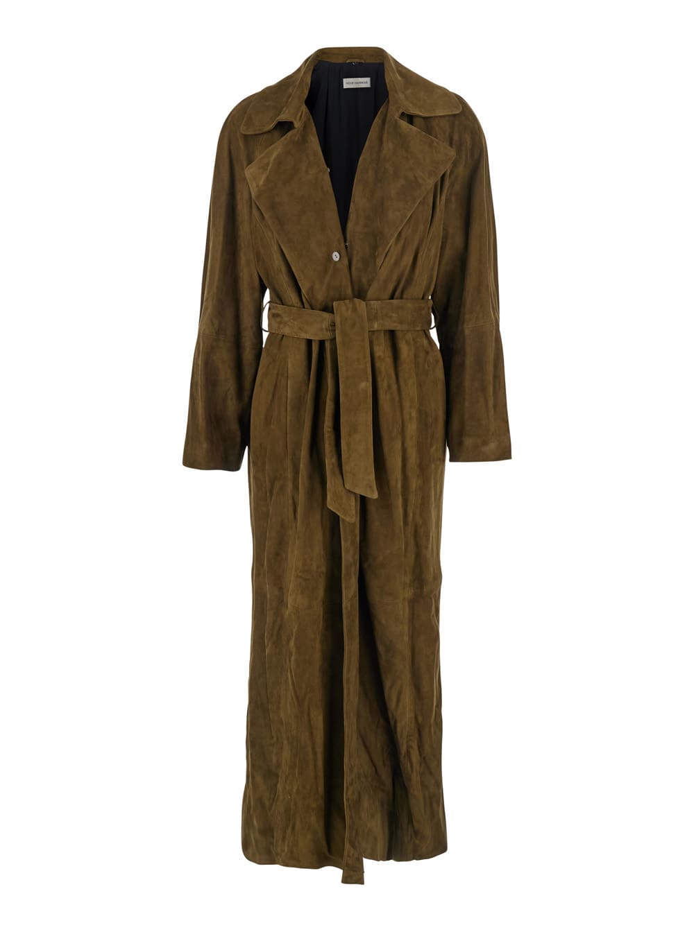 Nour Hammour Briona Suede In Green