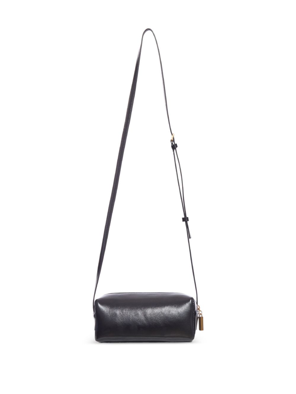 Khaite Kye Mini Leather Crossbody Bag In Black