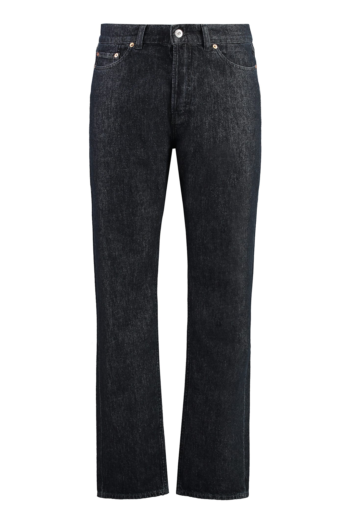 First Cut 5-pocket Straight-leg Jeans