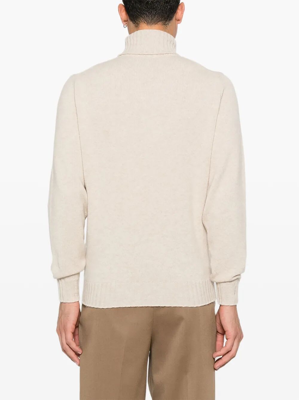 Filippo De Laurentiis Turtleneck Sweater Ls In Neutral