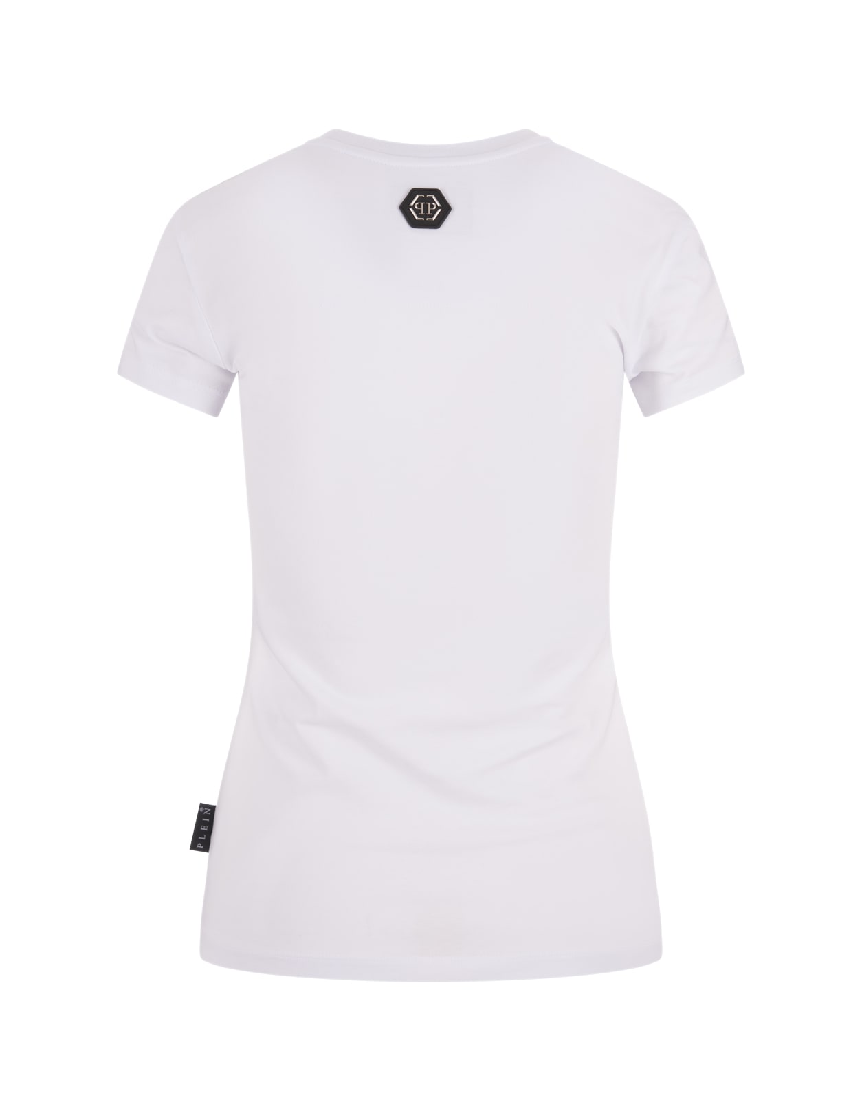 Shop Philipp Plein Sexy Pure Heart T-shirt In White