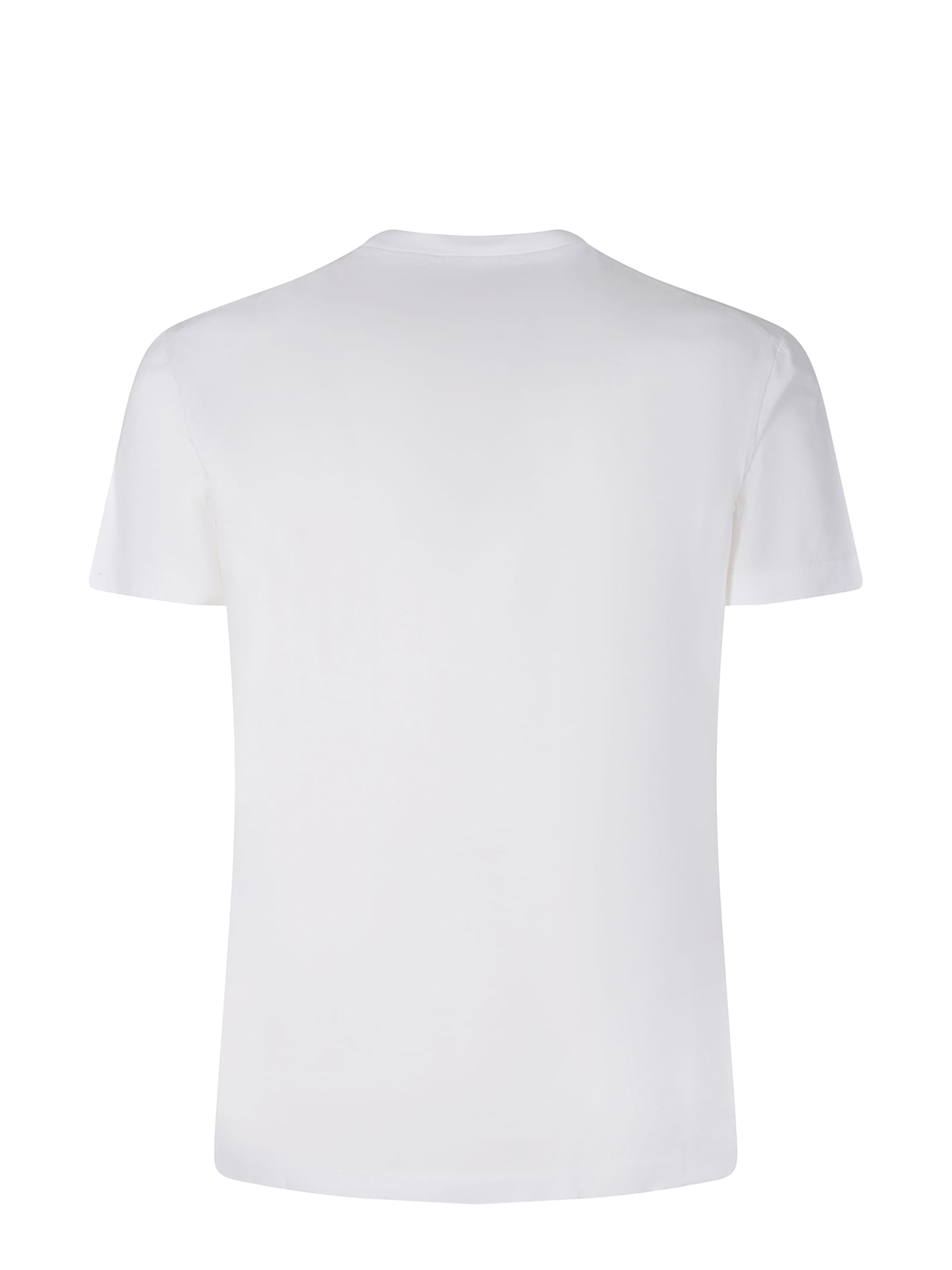 Shop Dsquared2 T-shirt  Made Of Cotton Jersey In White