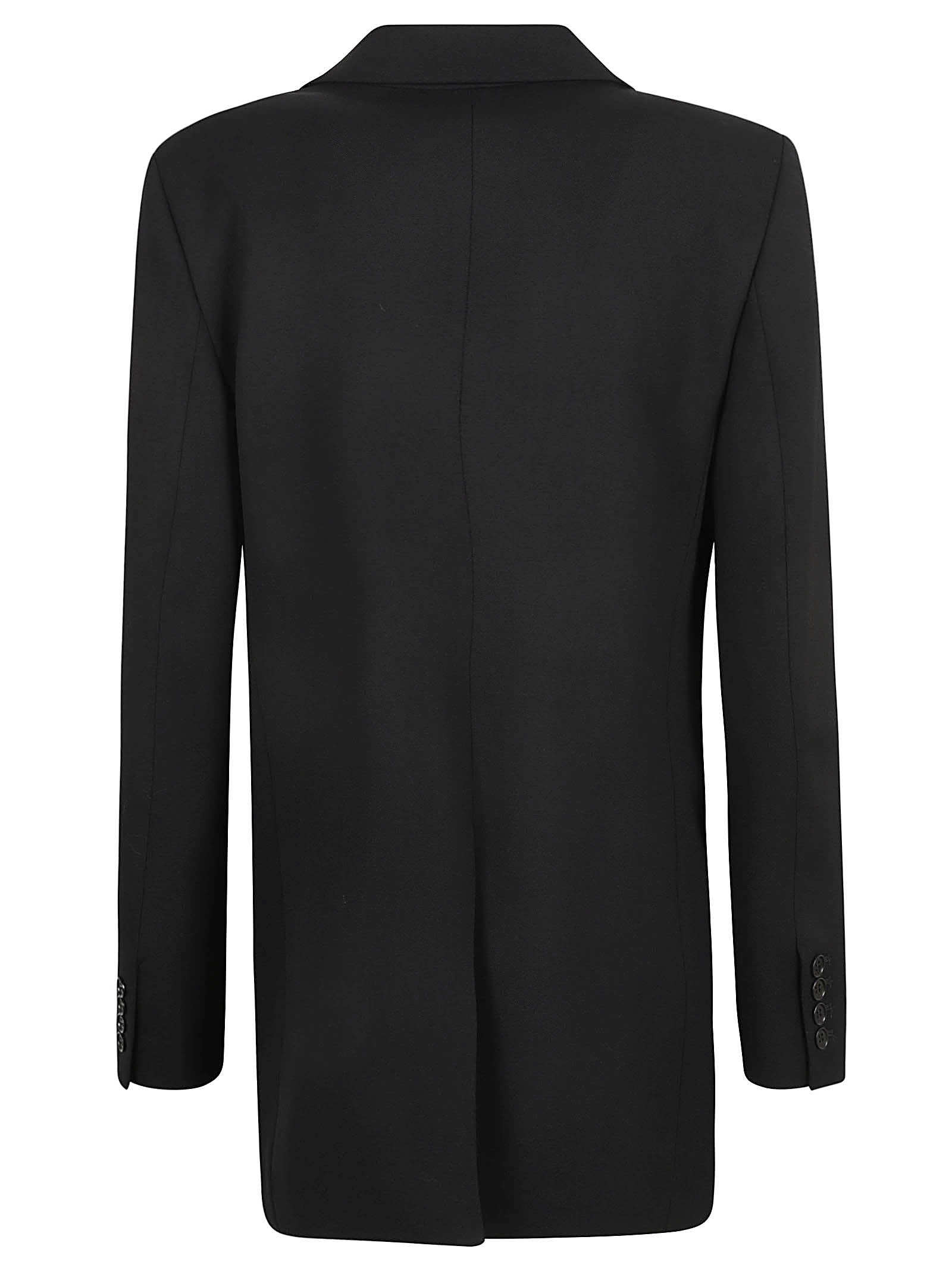 Shop P.a.r.o.s.h Single-buttoned Blazer In Black