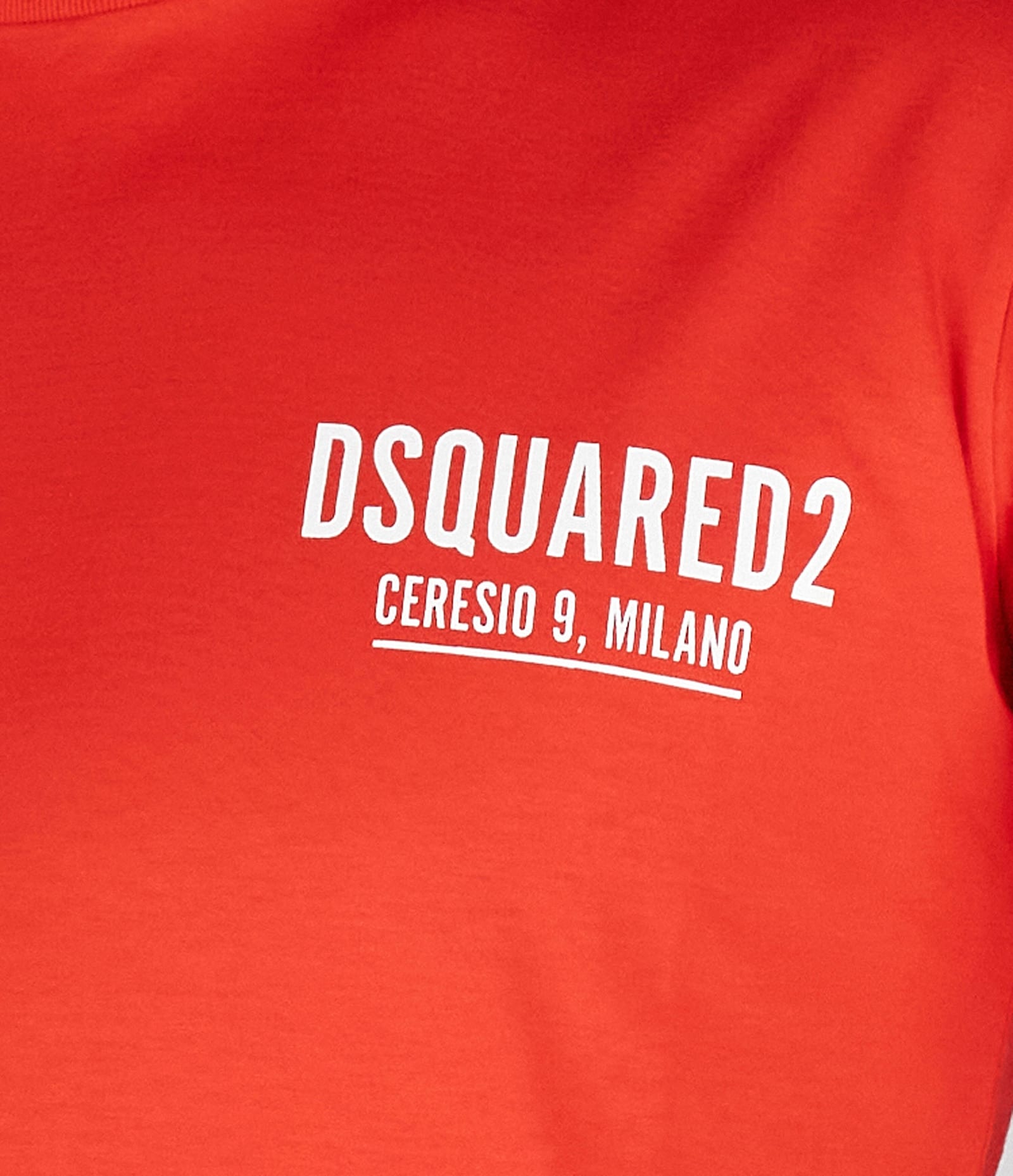 Shop Dsquared2 T-shirts In Red