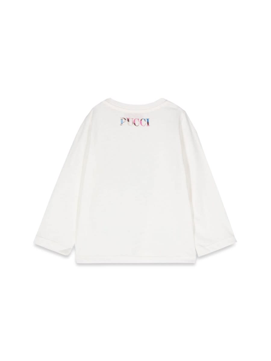 Shop Pucci Special T-shirts In Ivory