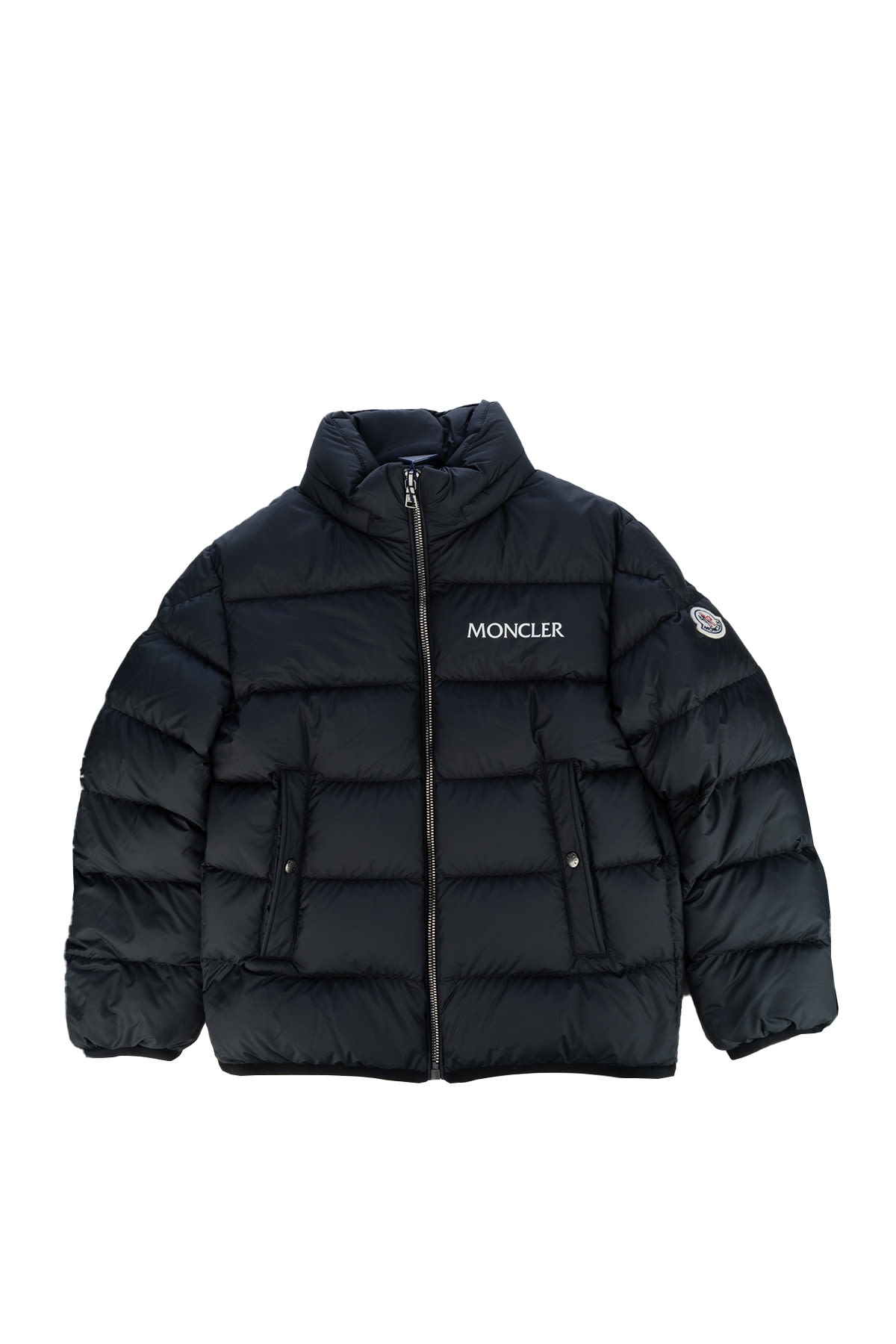 Moncler Kids Bajan Jacket In Black