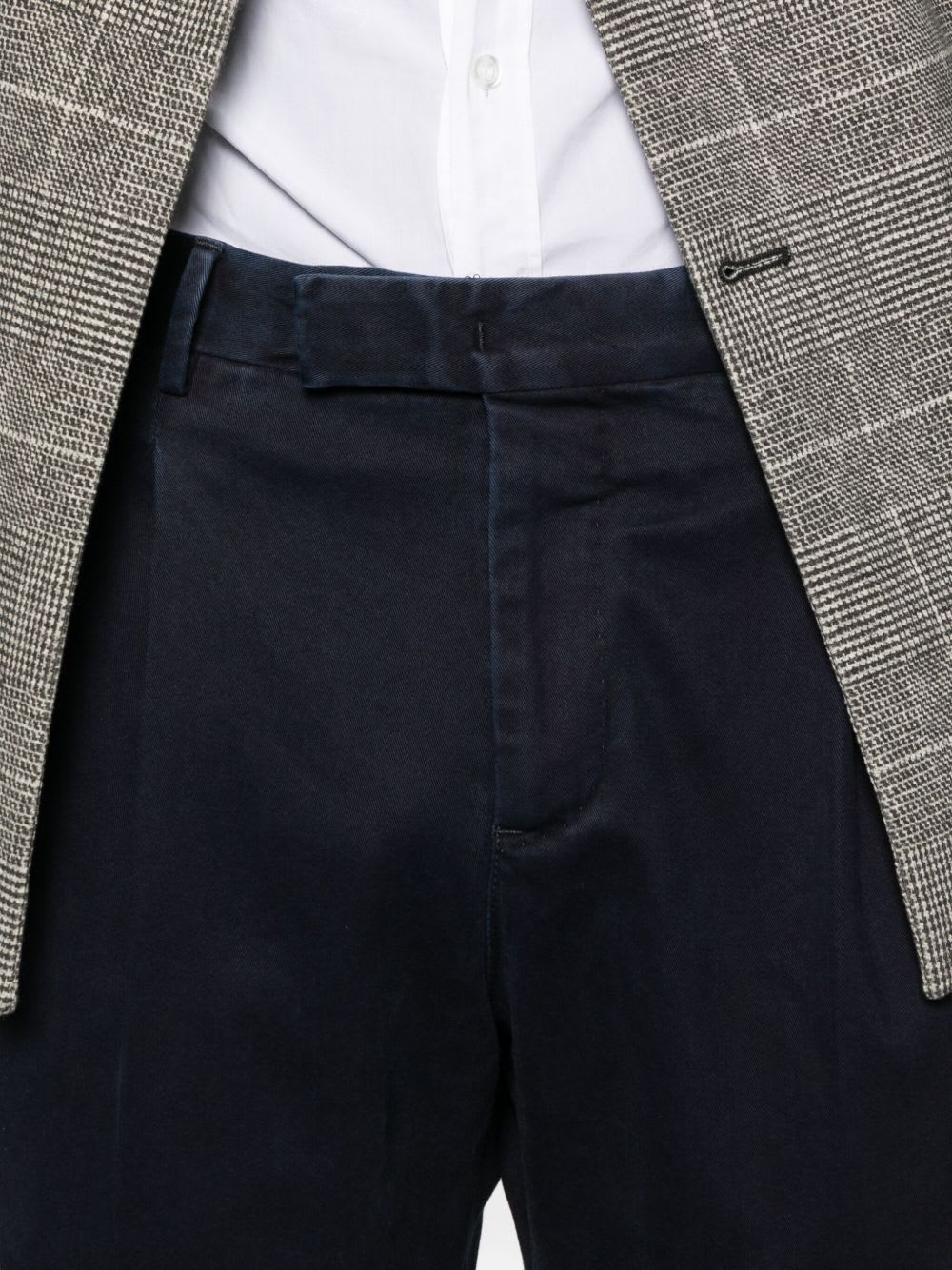 Pt Torino Pants With Pleated Pockets In Multi