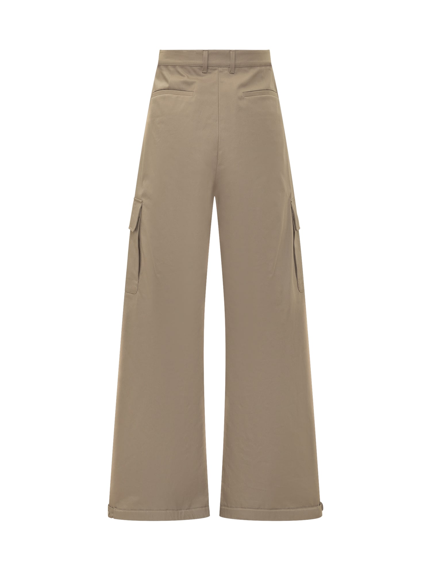 Shop Off-white Ow Cargo Pants In Beige
