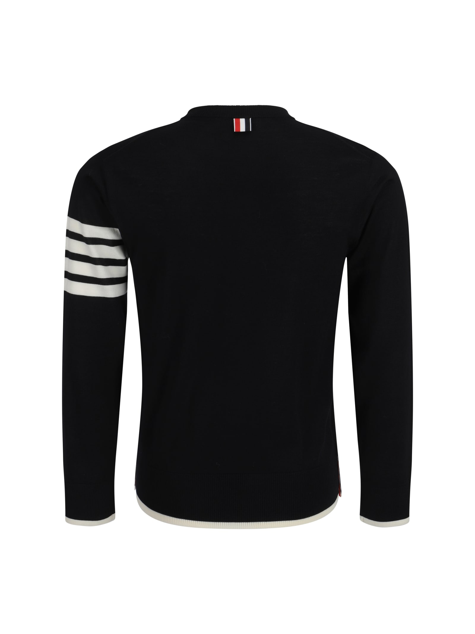 Shop Thom Browne Sweater In Black