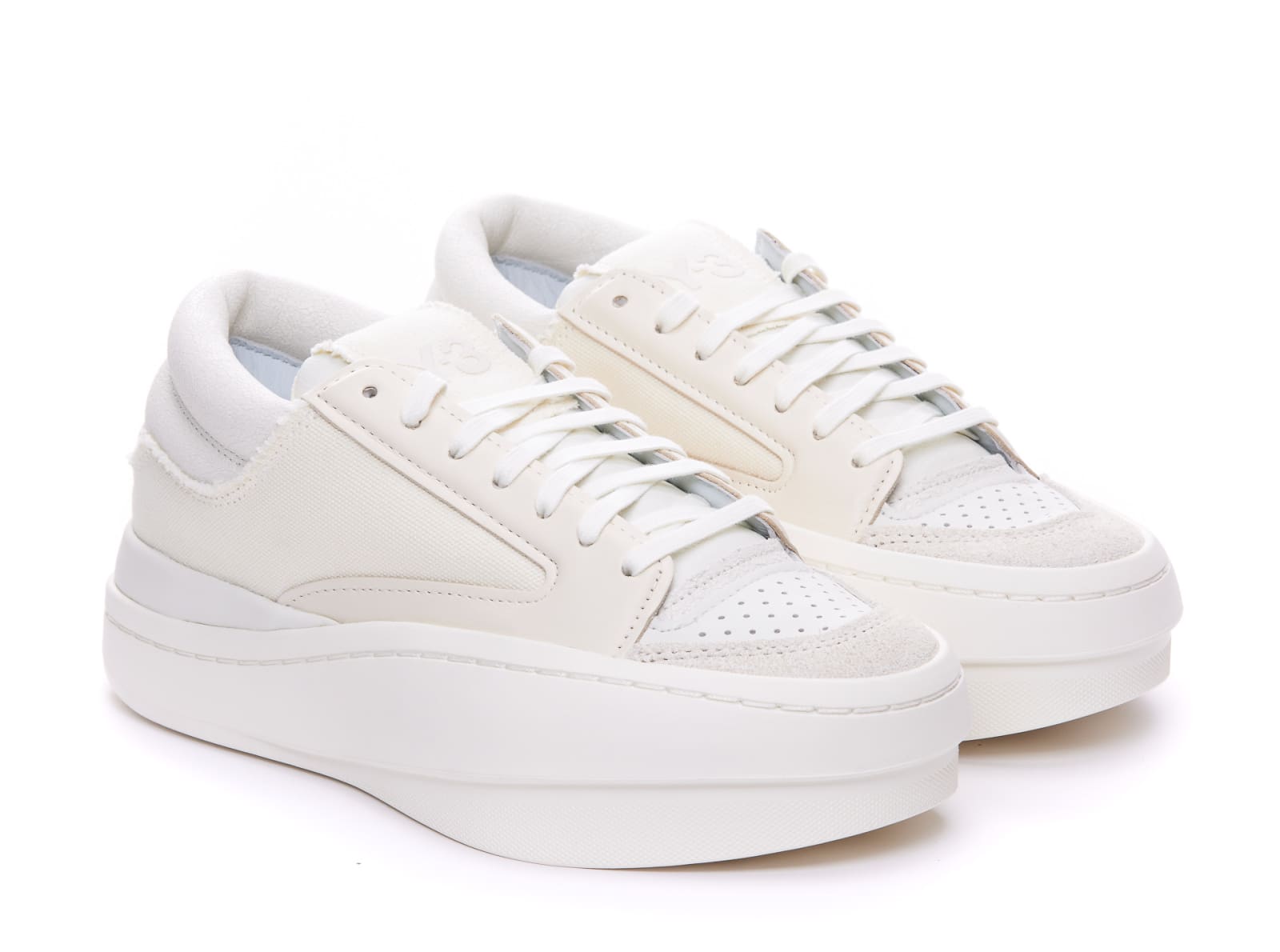 Shop Y-3 Lux Bball Low Sneakers