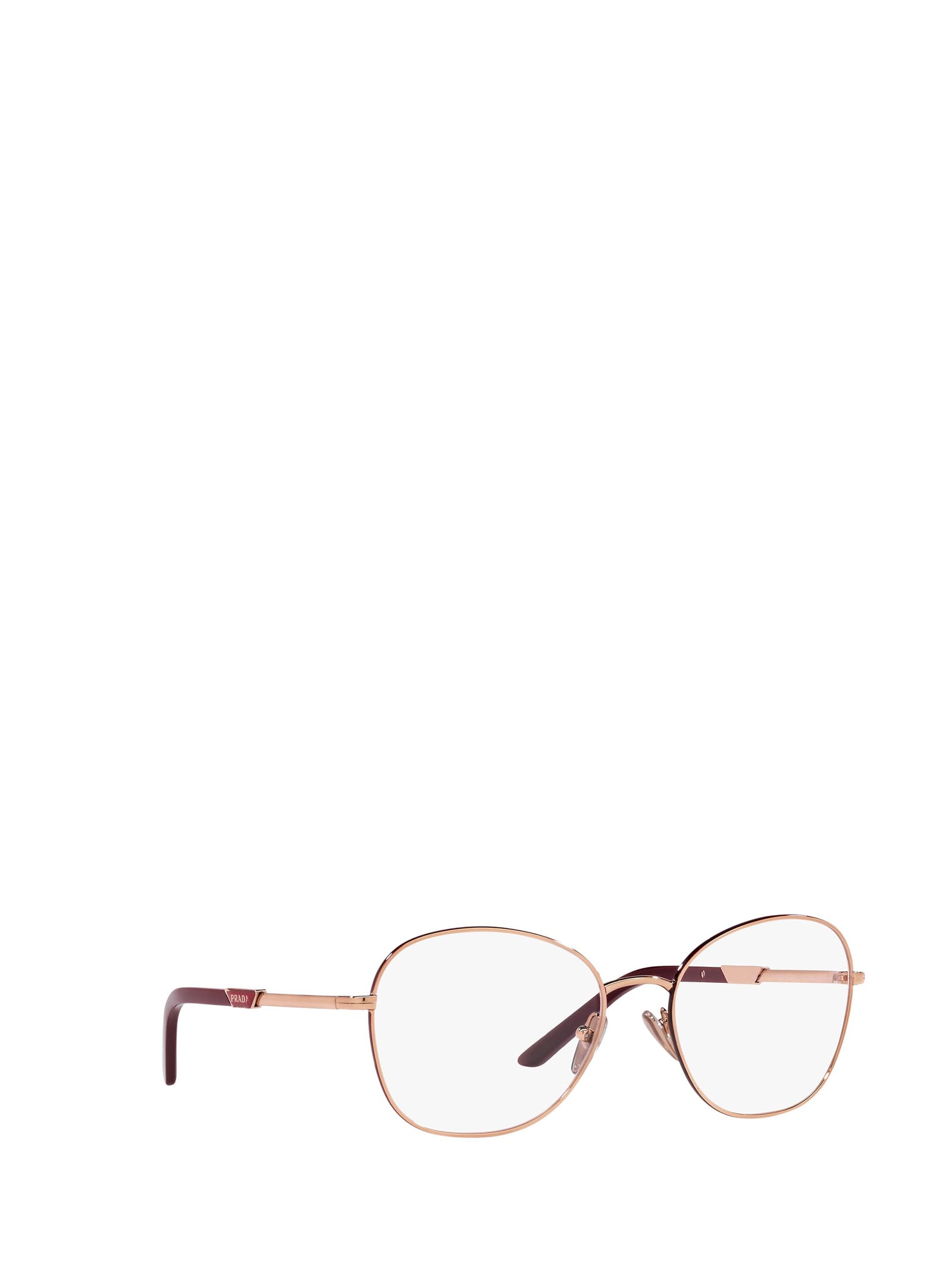 prada rose gold glasses