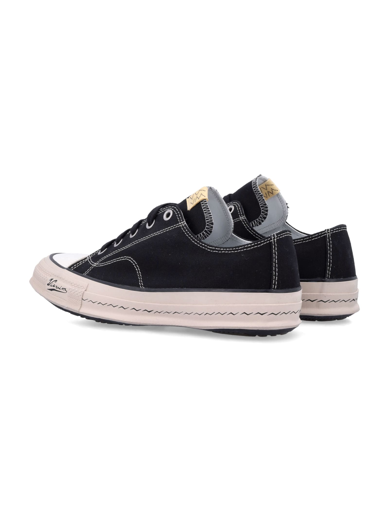 Shop Visvim Skagway Sneakers In Black