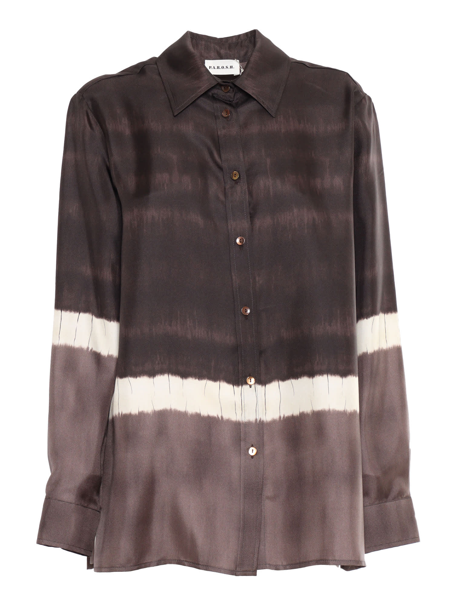 Shop P.a.r.o.s.h Shirt In Brown