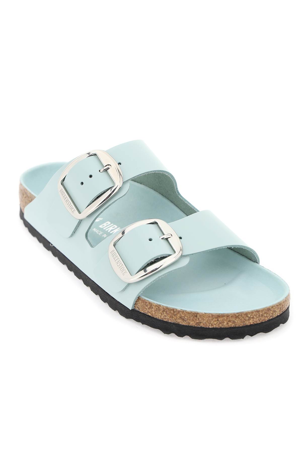 Birkenstock Arizona Big Buckle Sandals In Surfgreen