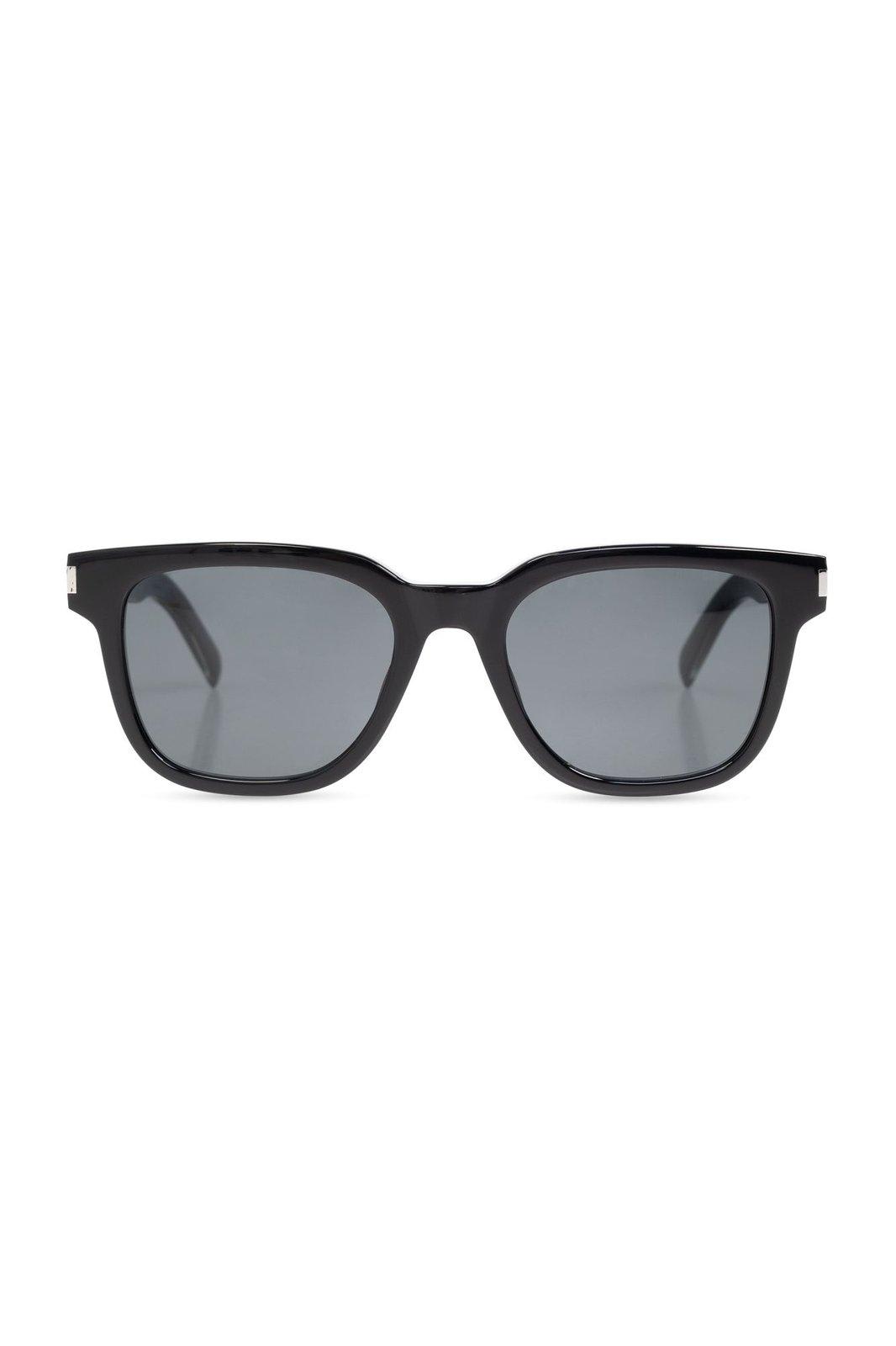 Shop Saint Laurent Square Frame Sunglasses