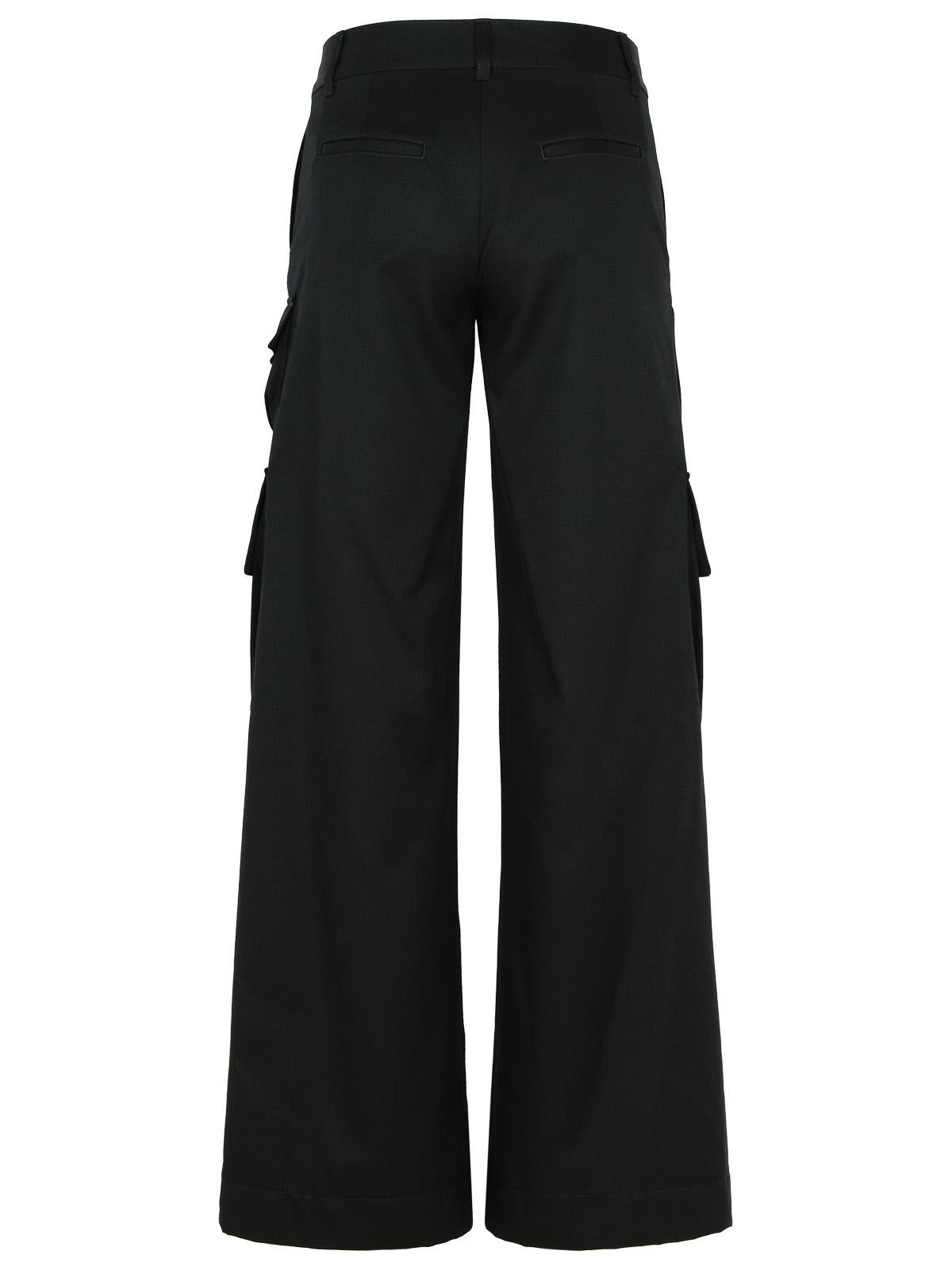 Shop Off-white Wo Toyrbox High-rise Cargo Pants In Black