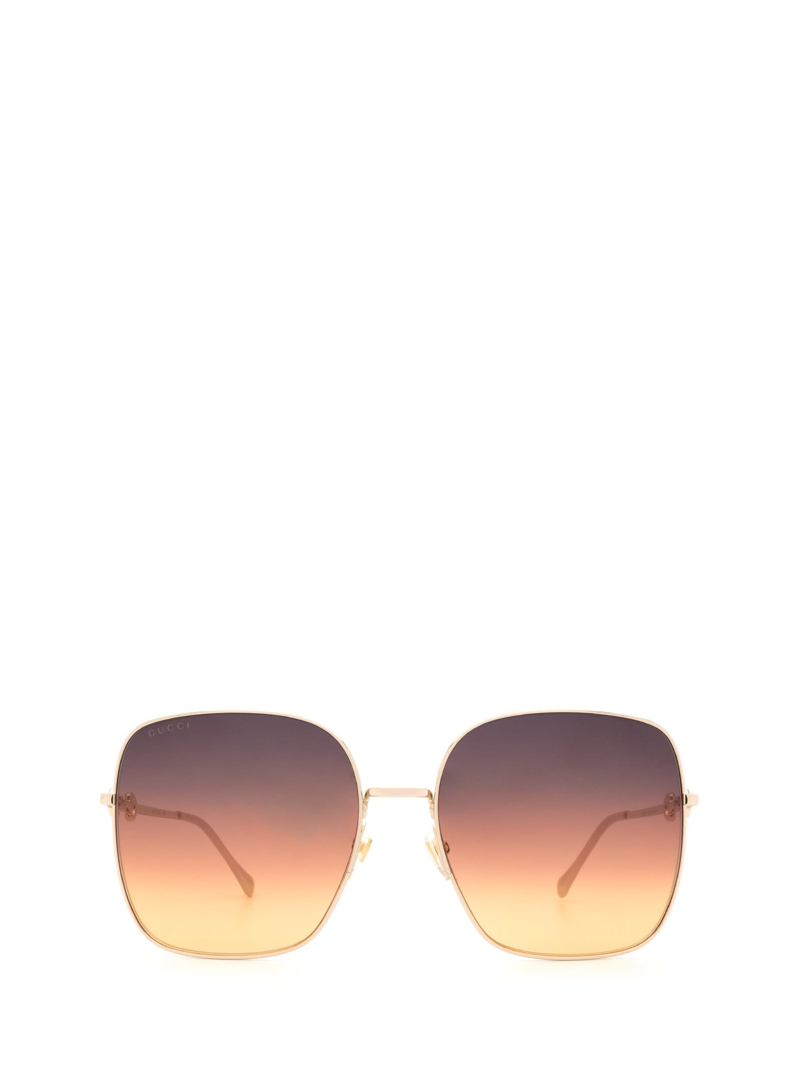 Gucci Eyewear Gg0879s Gold Sunglasses