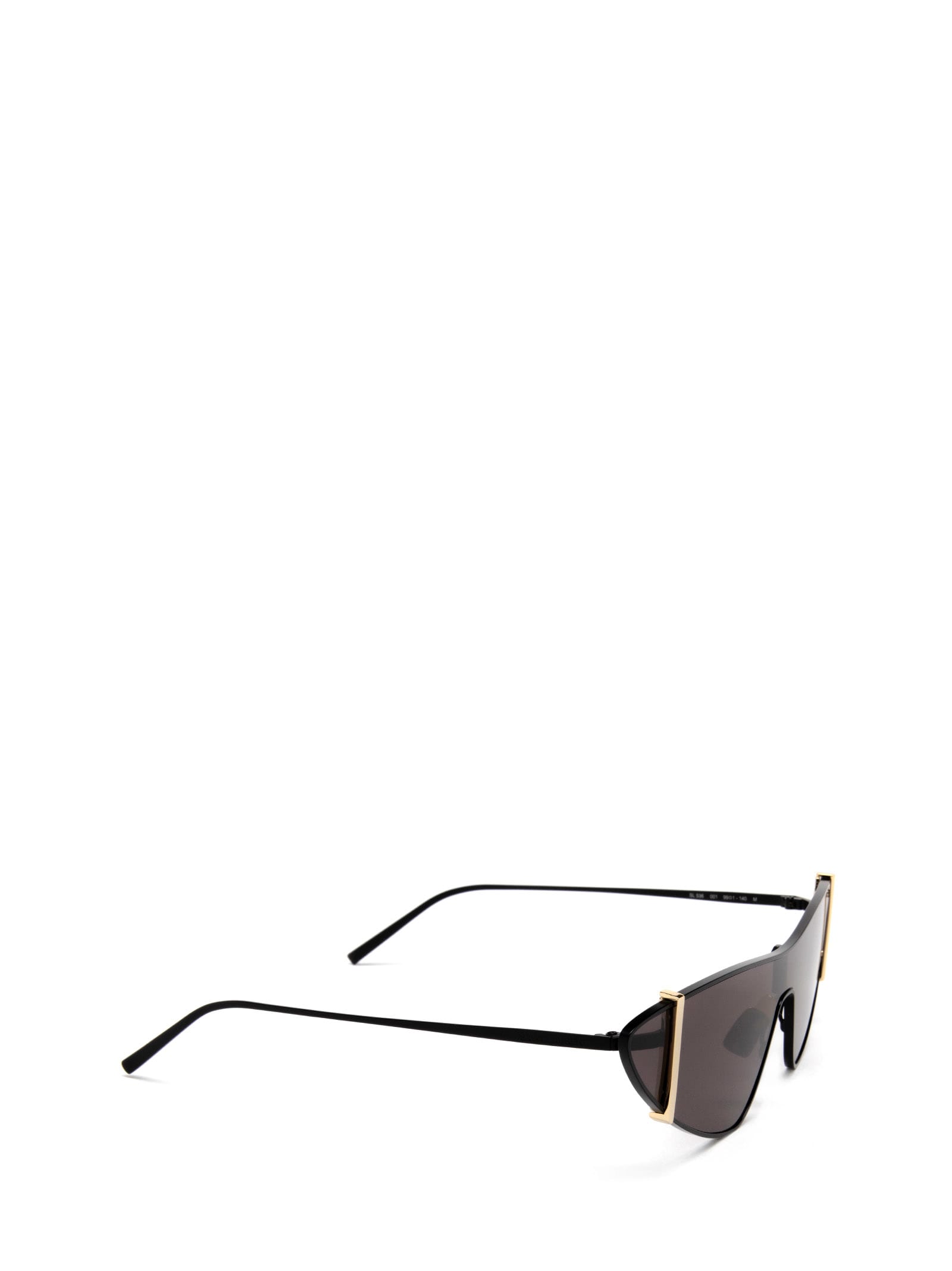 Shop Saint Laurent Sl 536 Black Sunglasses