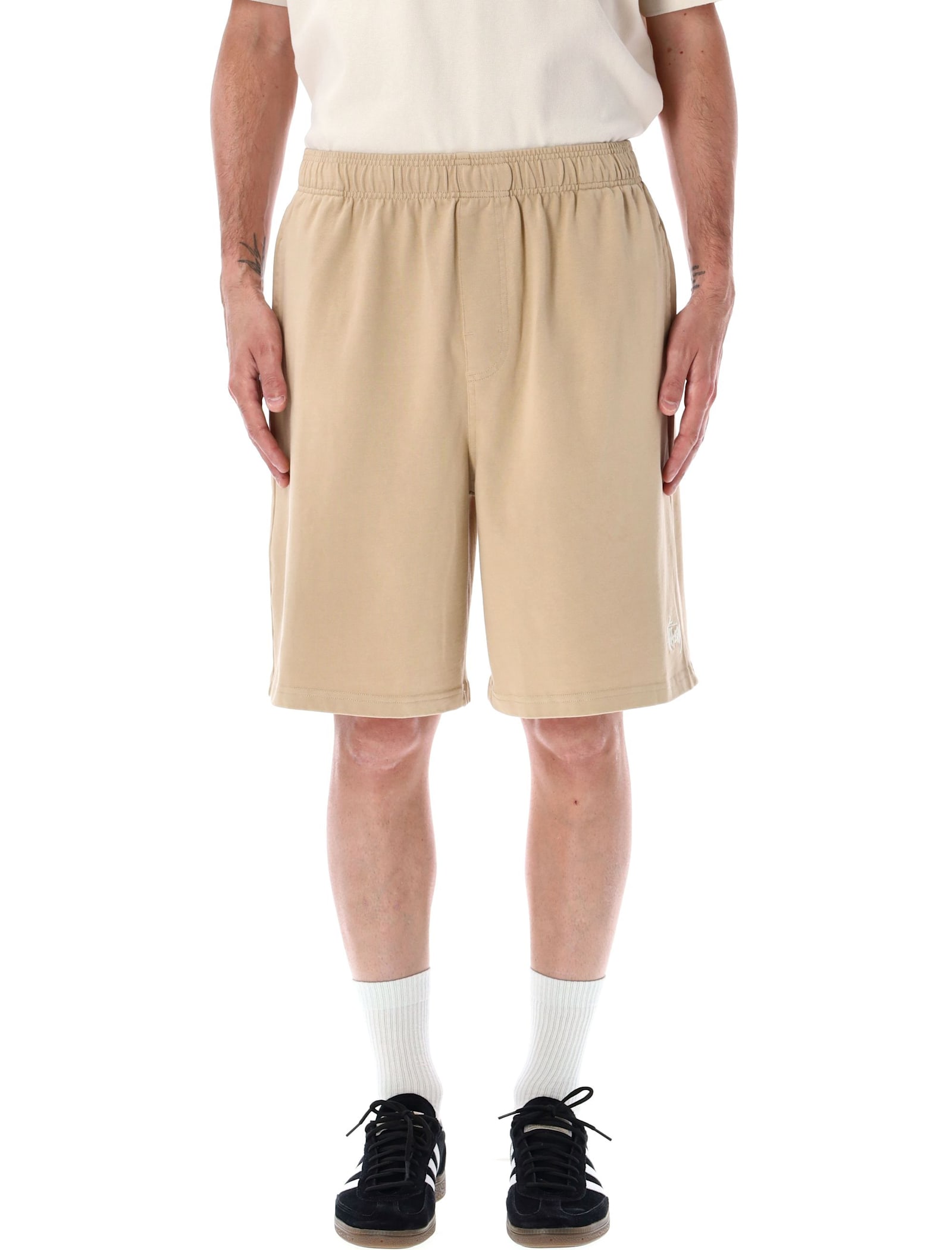 Stussy Jersey Short In Gold