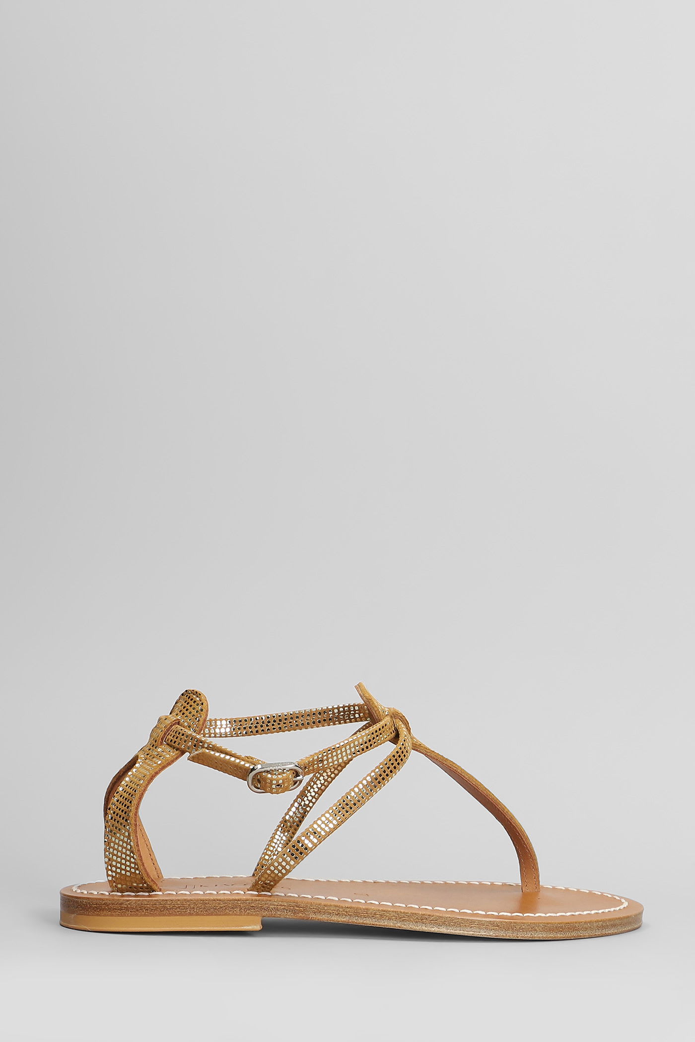 K.Jacques K. Jacques Buffon F Flats In Leather Color Leather