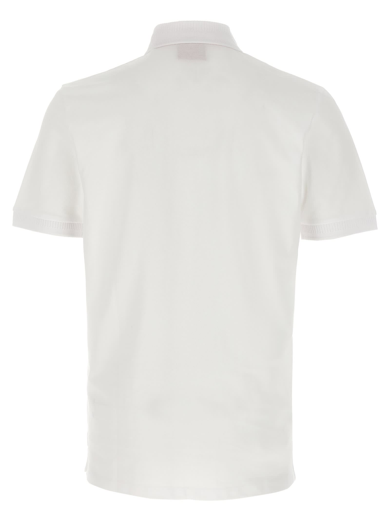 Hugo Boss Hugo Polo Shirt With Logo Patch In White