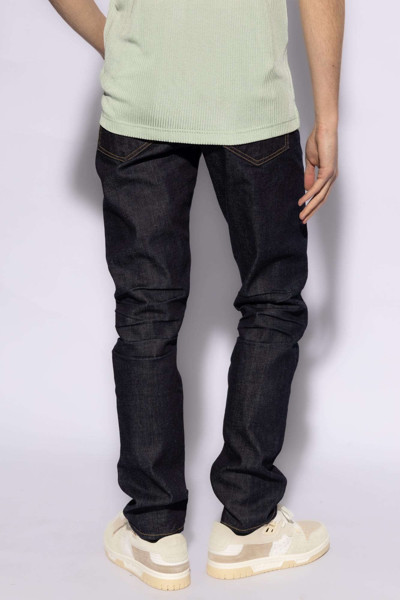 Shop Tom Ford Slim Fit Jeans In Blue