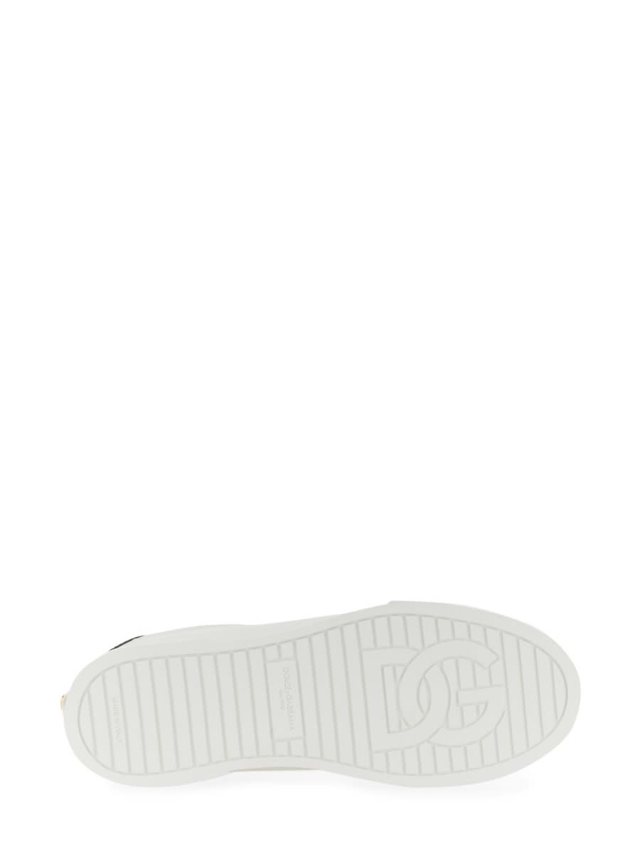 Shop Dolce & Gabbana Portofino Sneaker In White