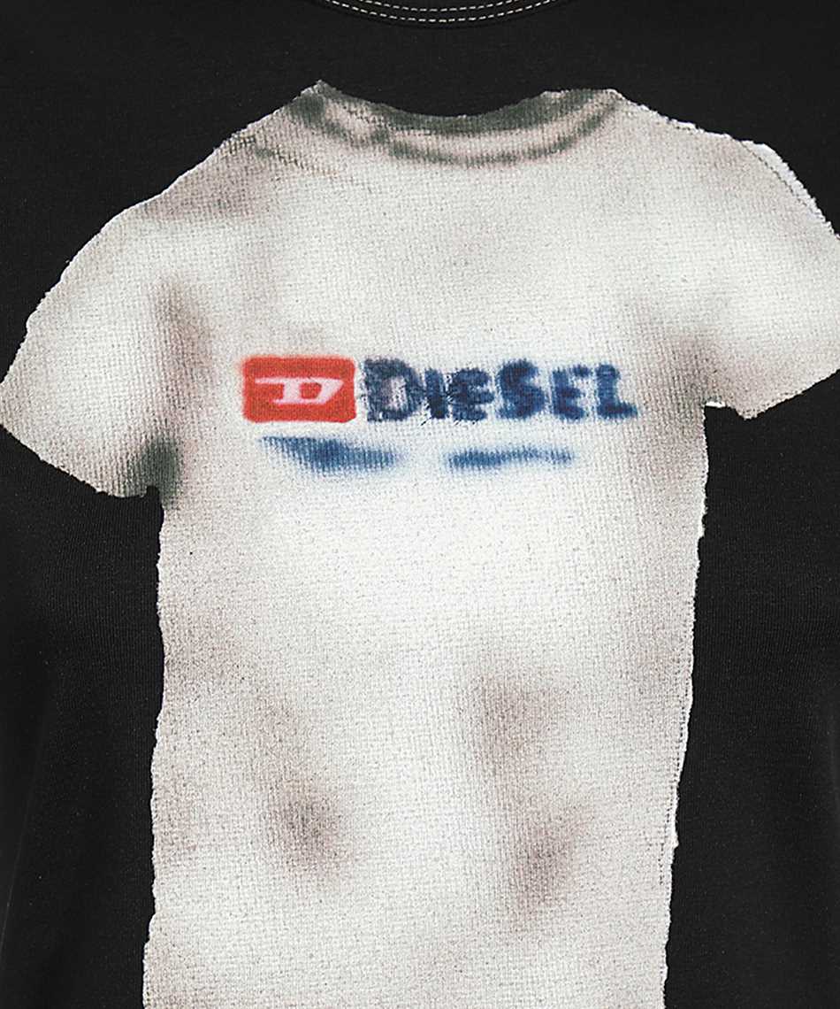 Diesel Cotton T-shirt In Black
