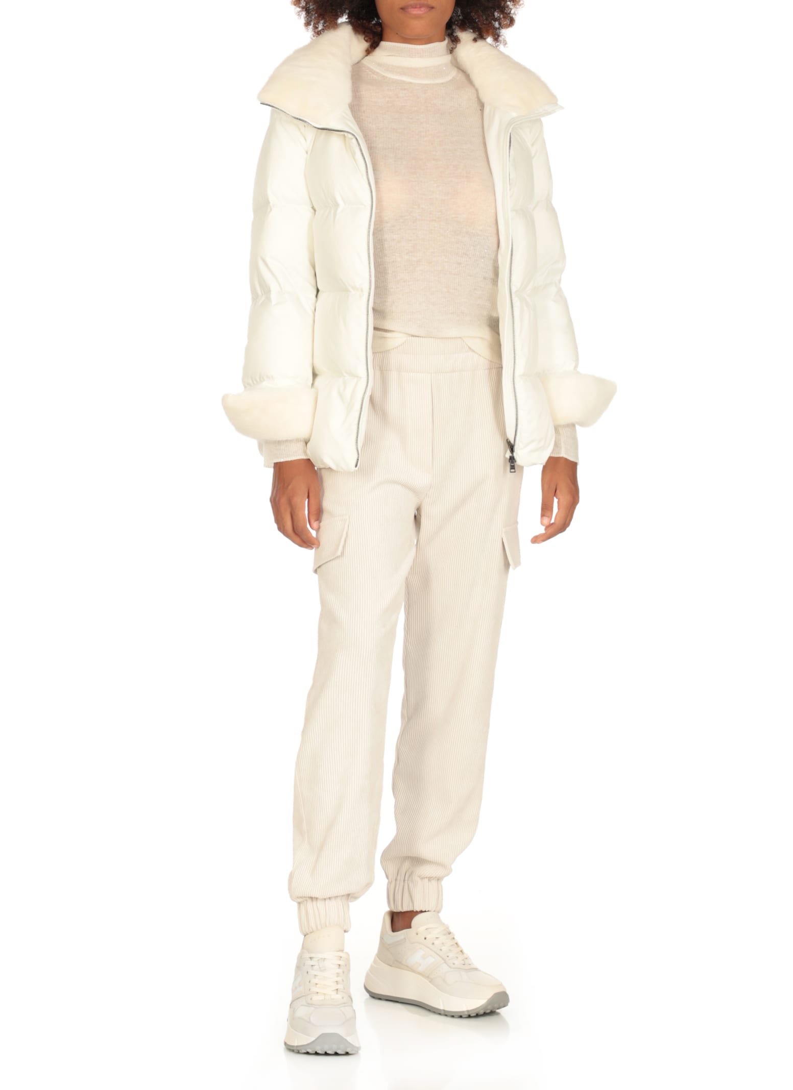 Hogan H669 Allacciato H In Ivory