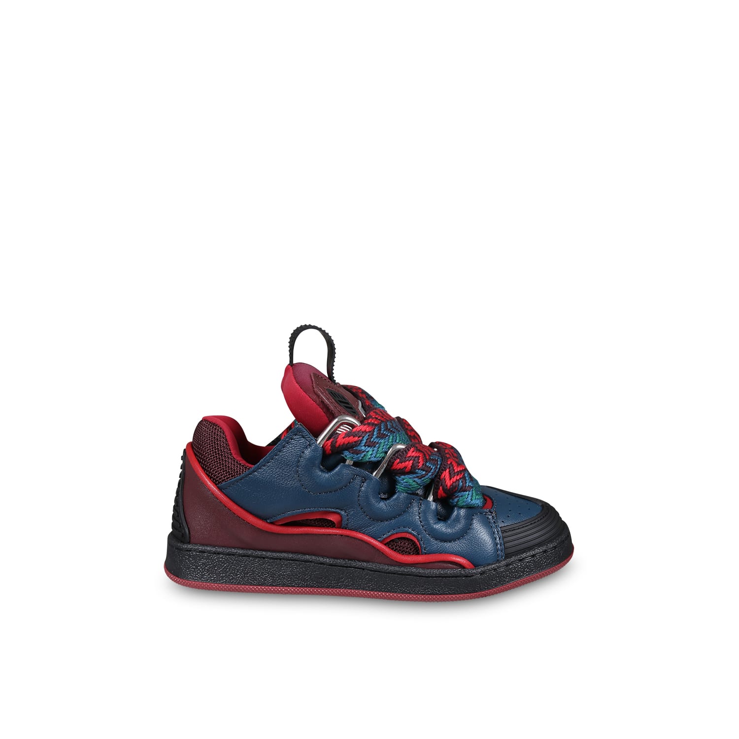 Shop Lanvin Blue Sneakers For Boy