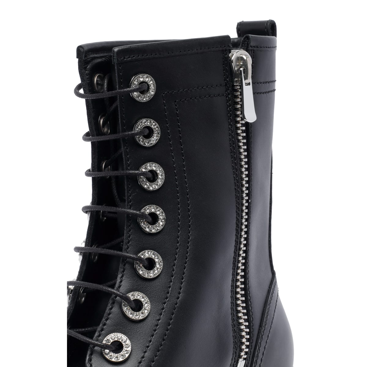 Shop Casadei Biker Boots In Black