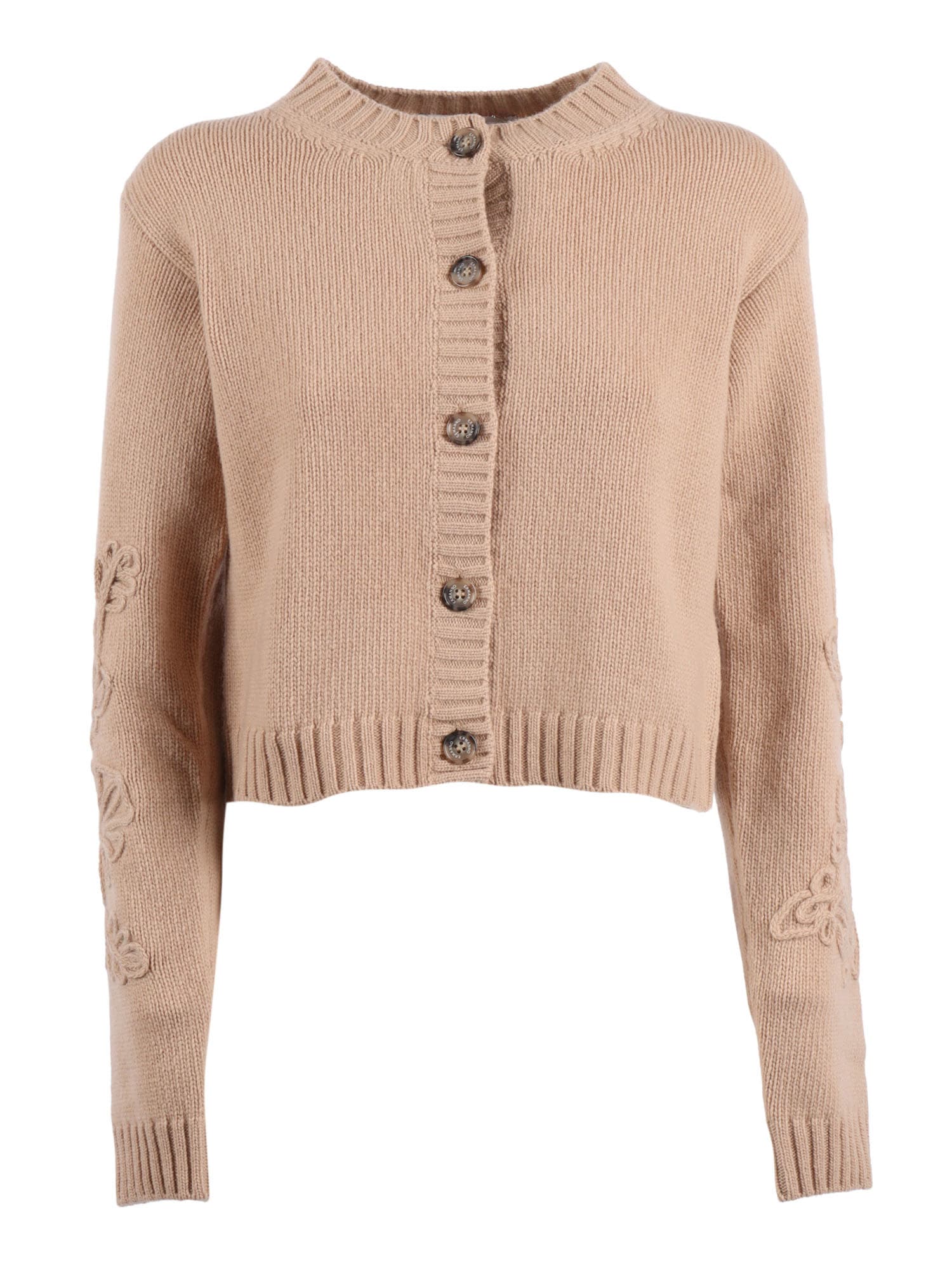 Ermanno Ermanno Scervino Cardigan In Neutral