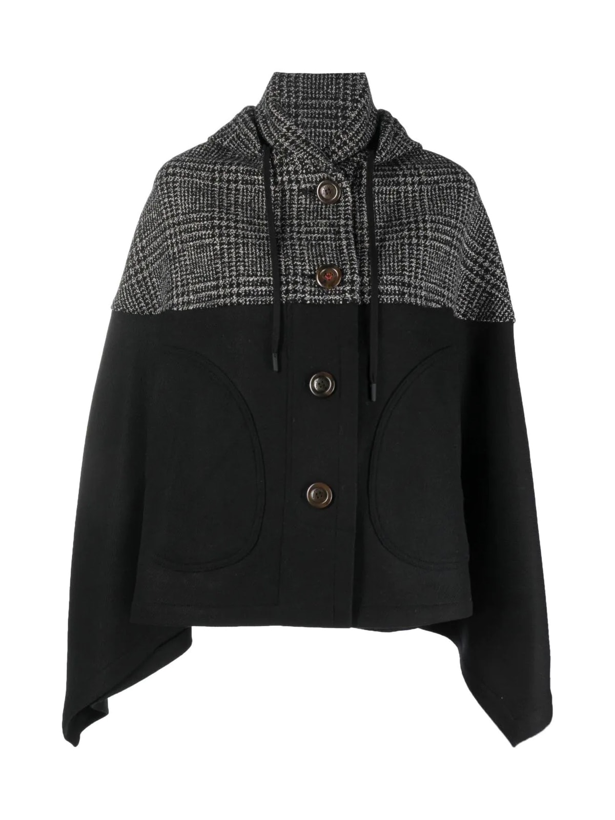 See by Chloé Buttoned And Hooded Coat