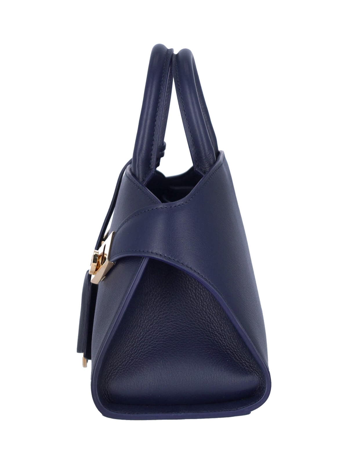 Ferragamo Mini Bag Hug In Blue