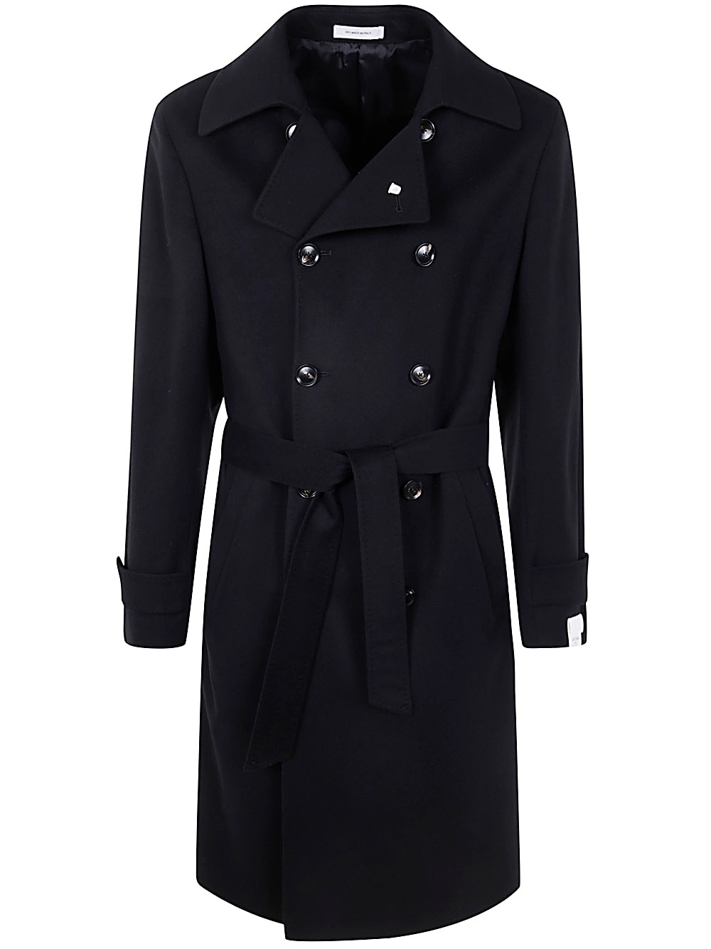 Shop Sartoria Latorre Cappotto 7r In Black