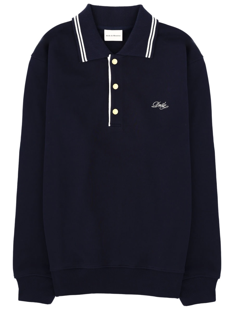 Drôle de Monsieur Sweatshirt Polo.
