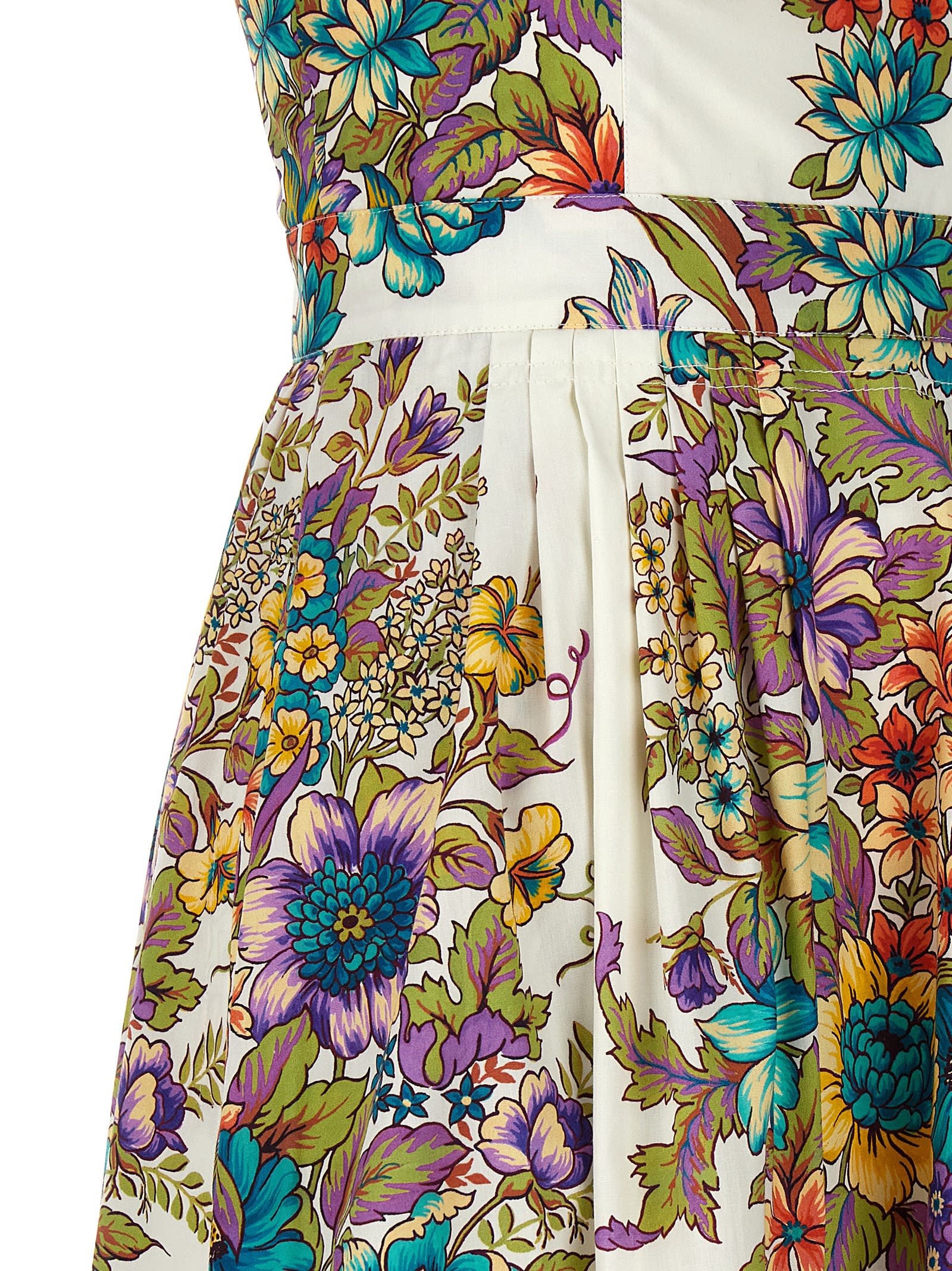 Shop Etro Floral Print Maxi Dress
