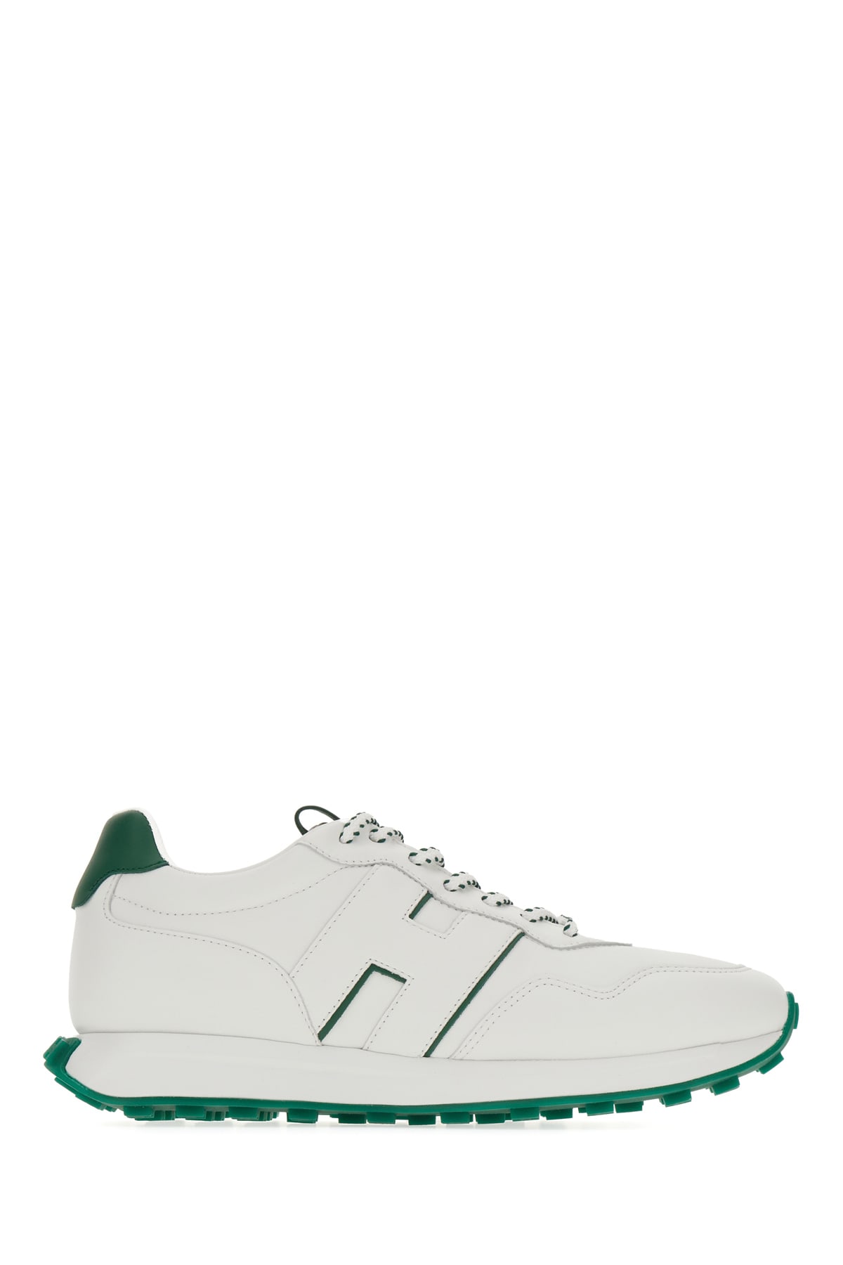 Hogan White Leather H601 Sneakers In B001v029