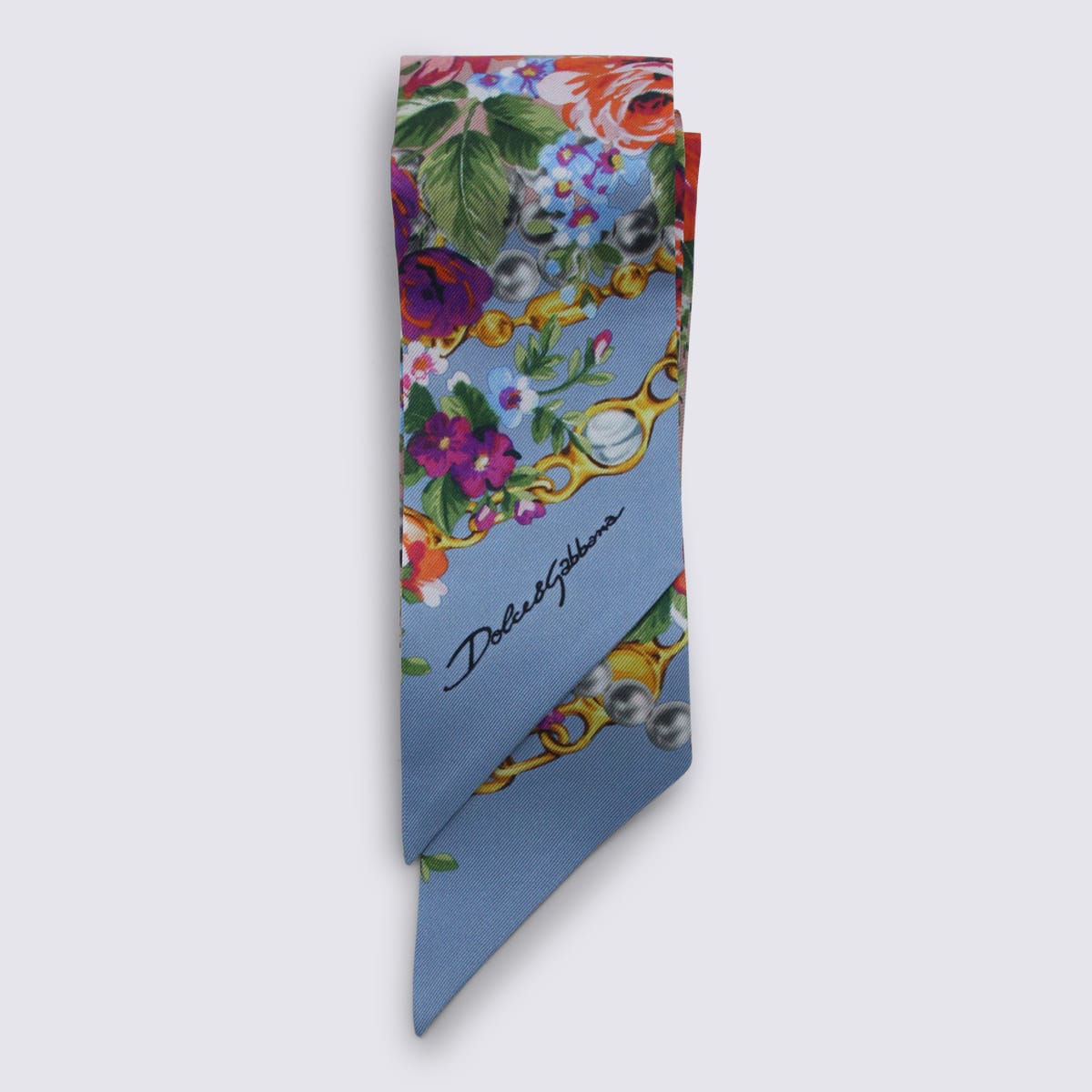 Dolce & Gabbana Multicolo Silk Scarves