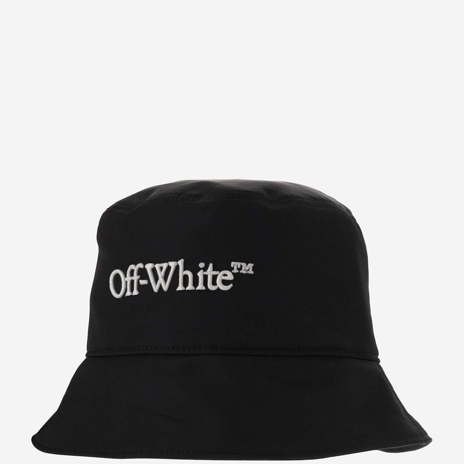 Shop Off-white Technical Jersey Bucket Hat In Black