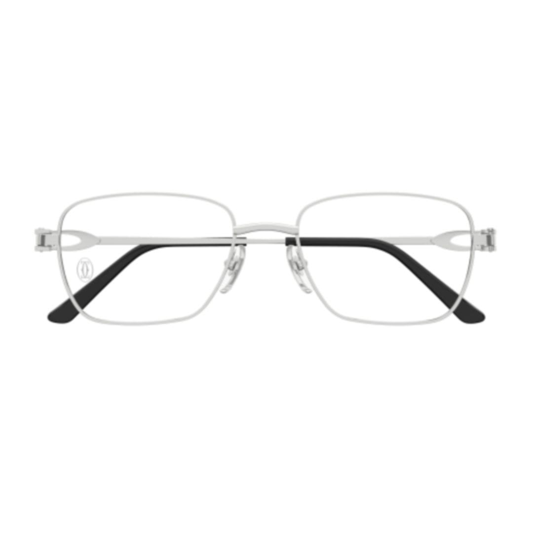 Cartier Ct0519o-002silver-silver-transparent In Metallic