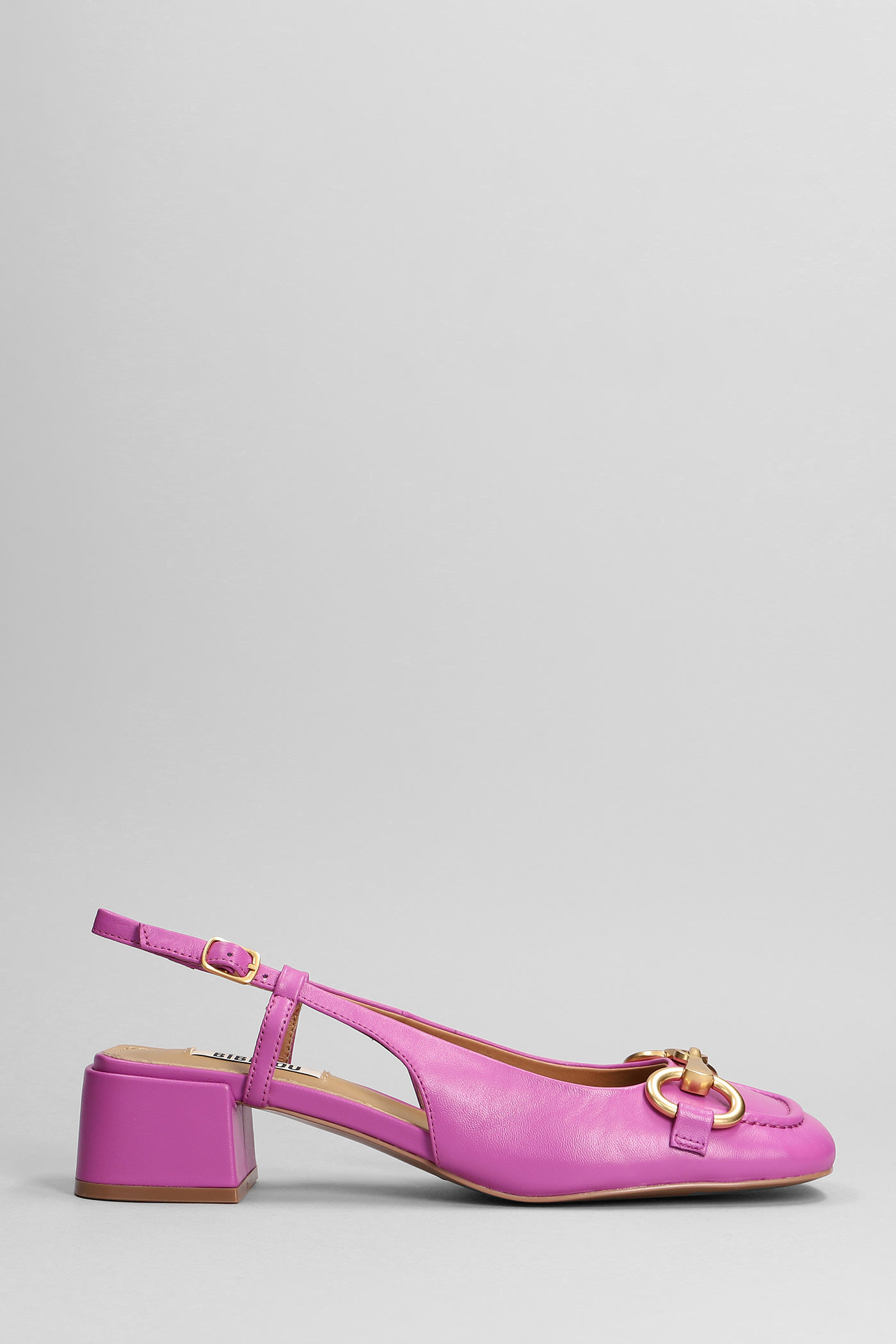 Bibi Lou Sandals In Viola Leather