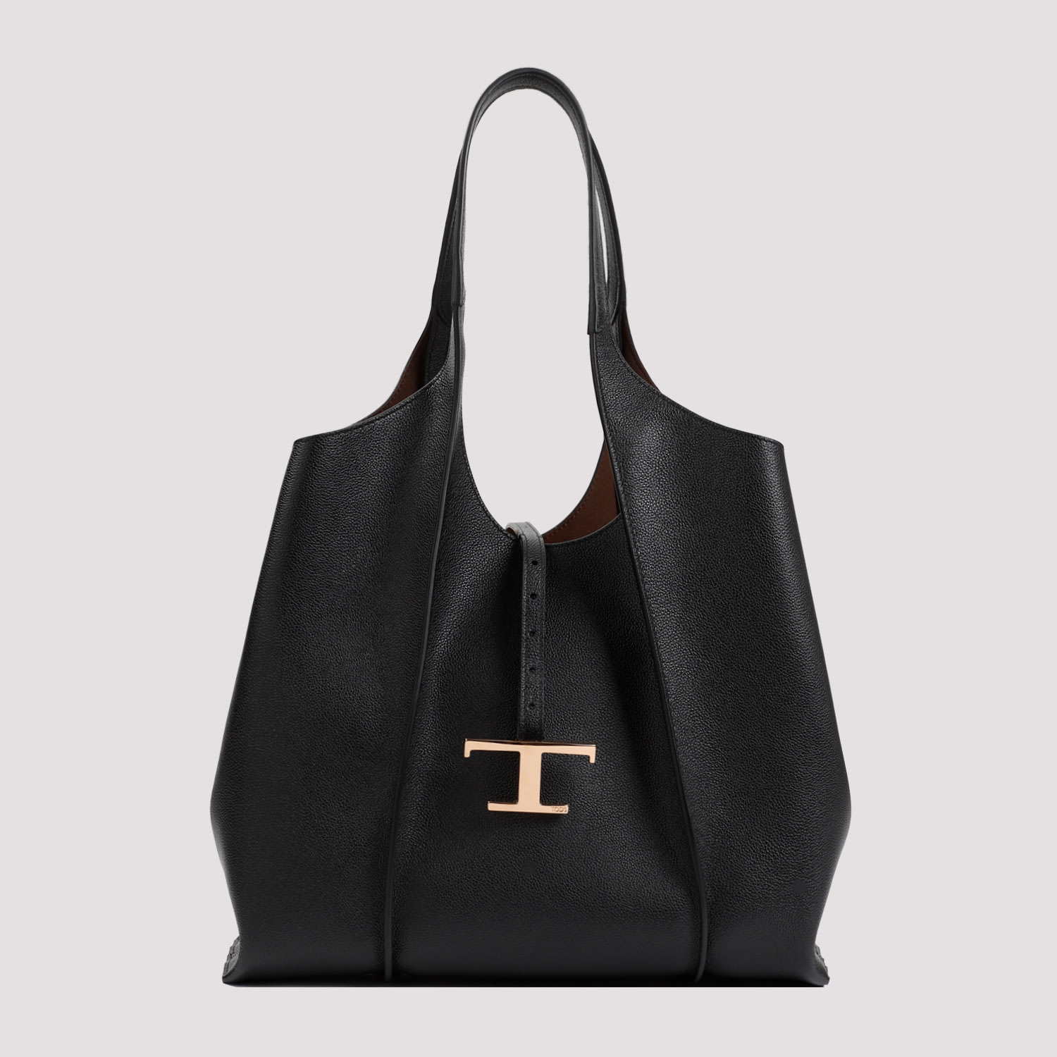 Tod's T Timeless Bag In Black