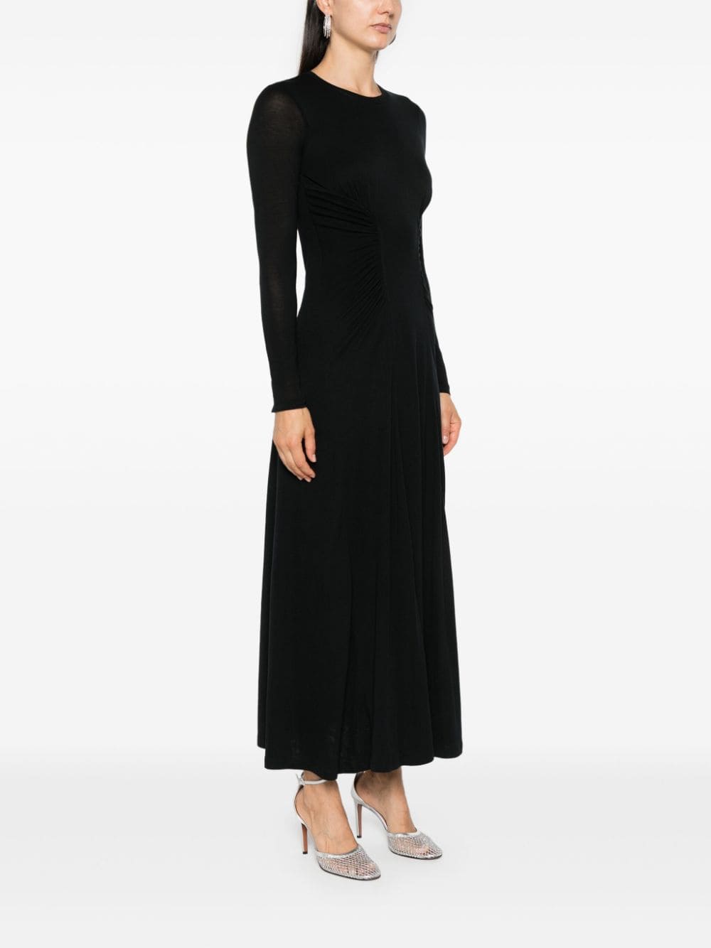 Shop Ulla Johnson Ceryse Dress In Noi Noir