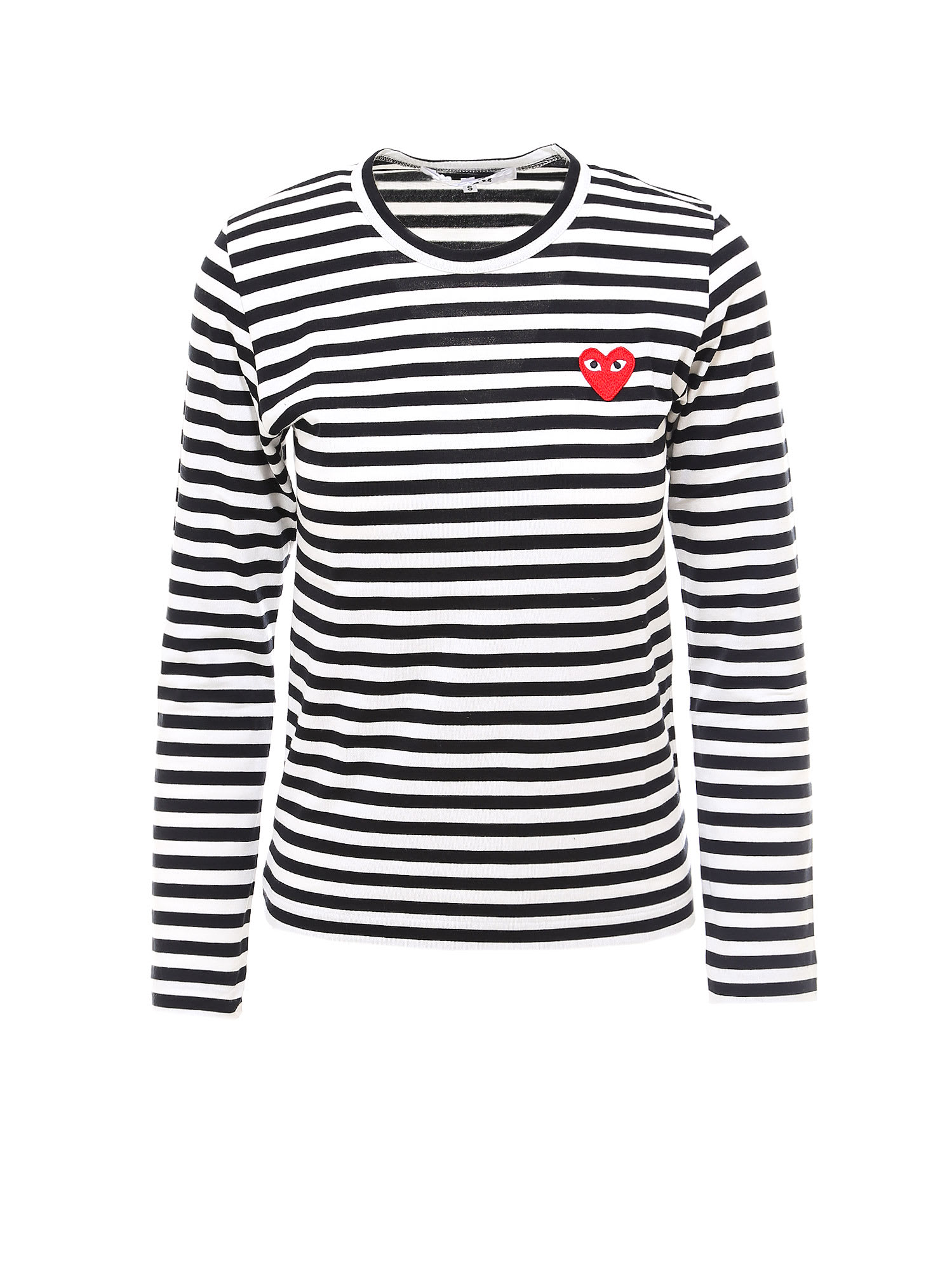 comme des garcons striped t shirt short sleeve