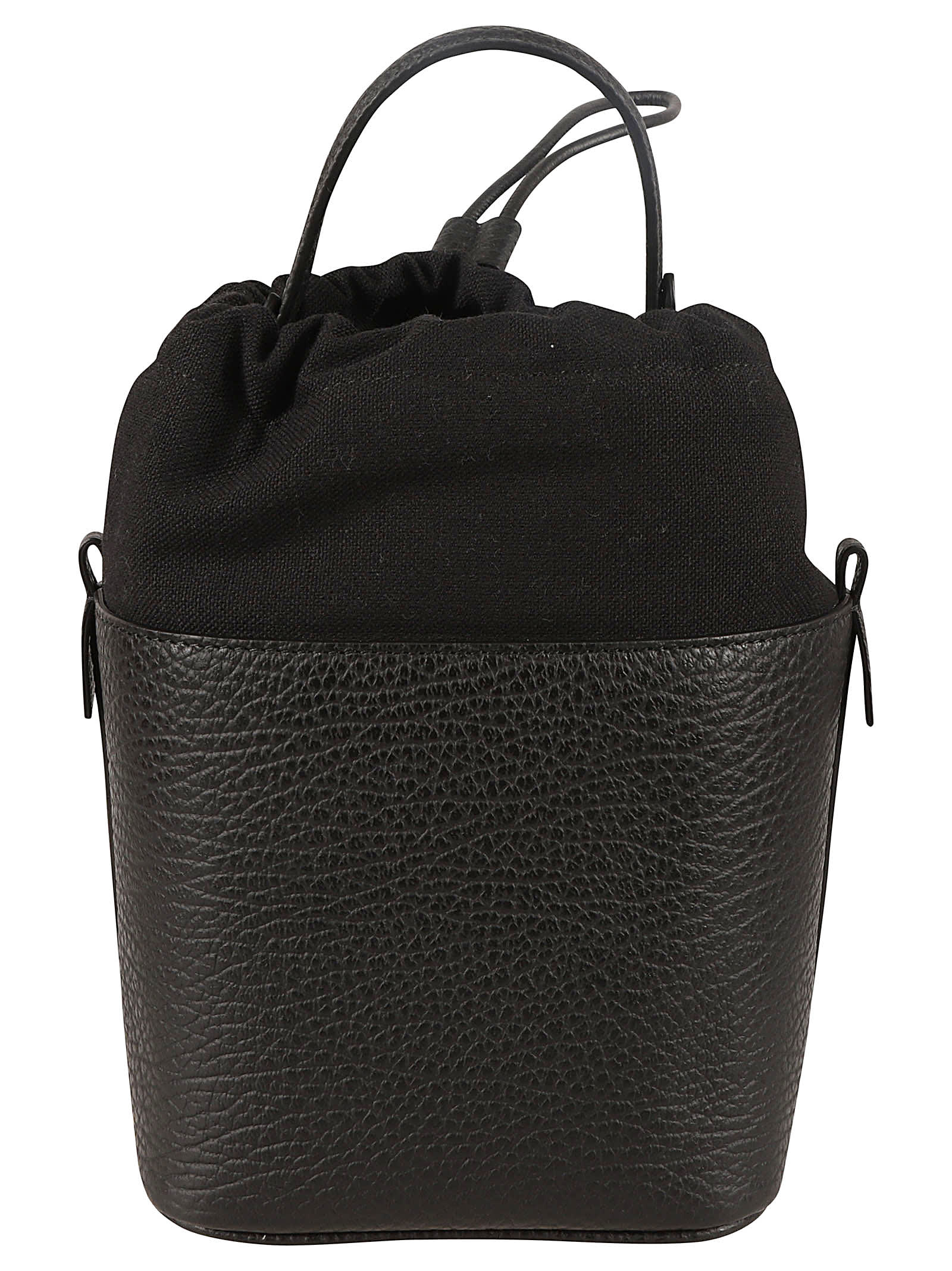 Shop Maison Margiela Small 5ac Bucket Bag In Black